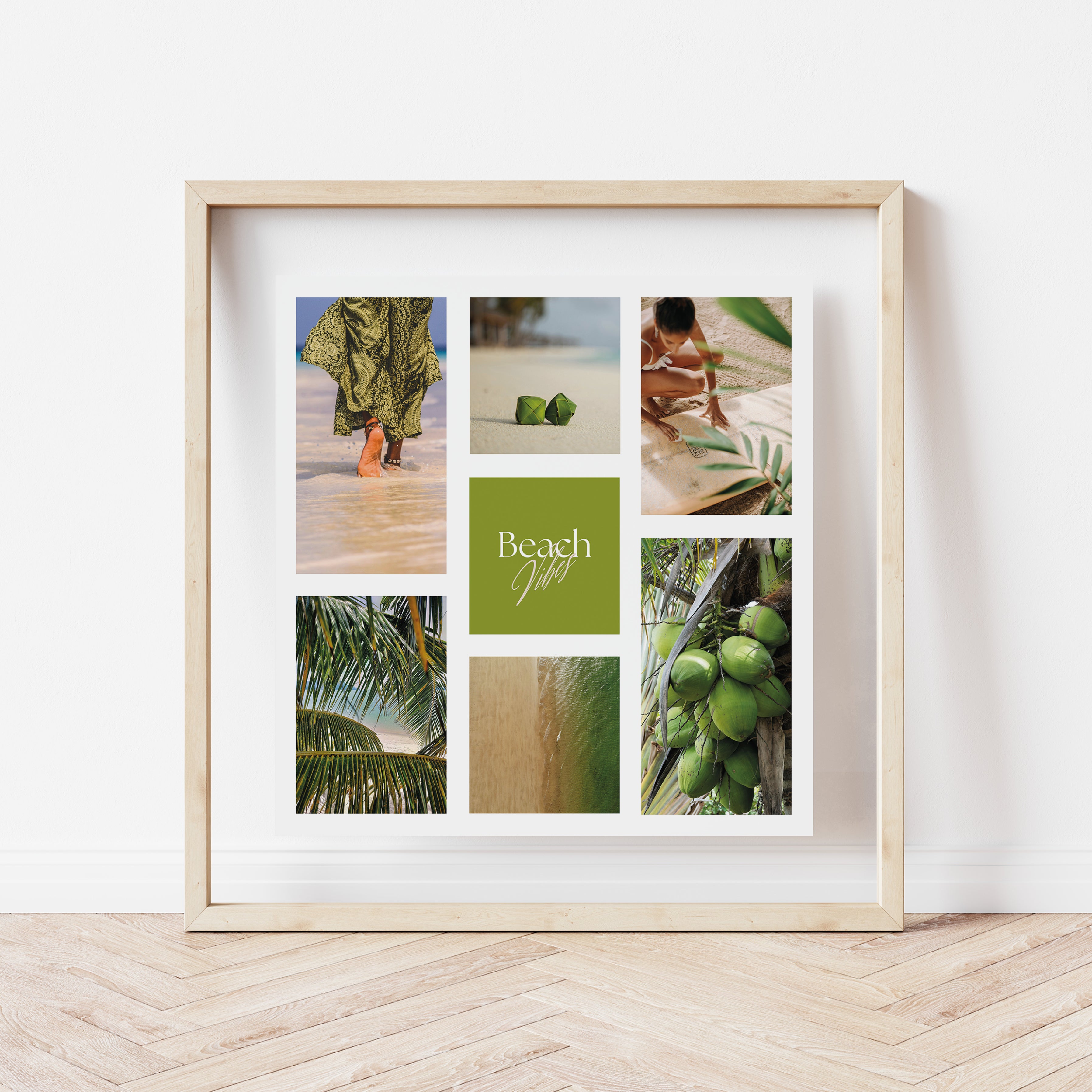 Digital poster Sea & Beach - Beach Vibes Collection No. 1