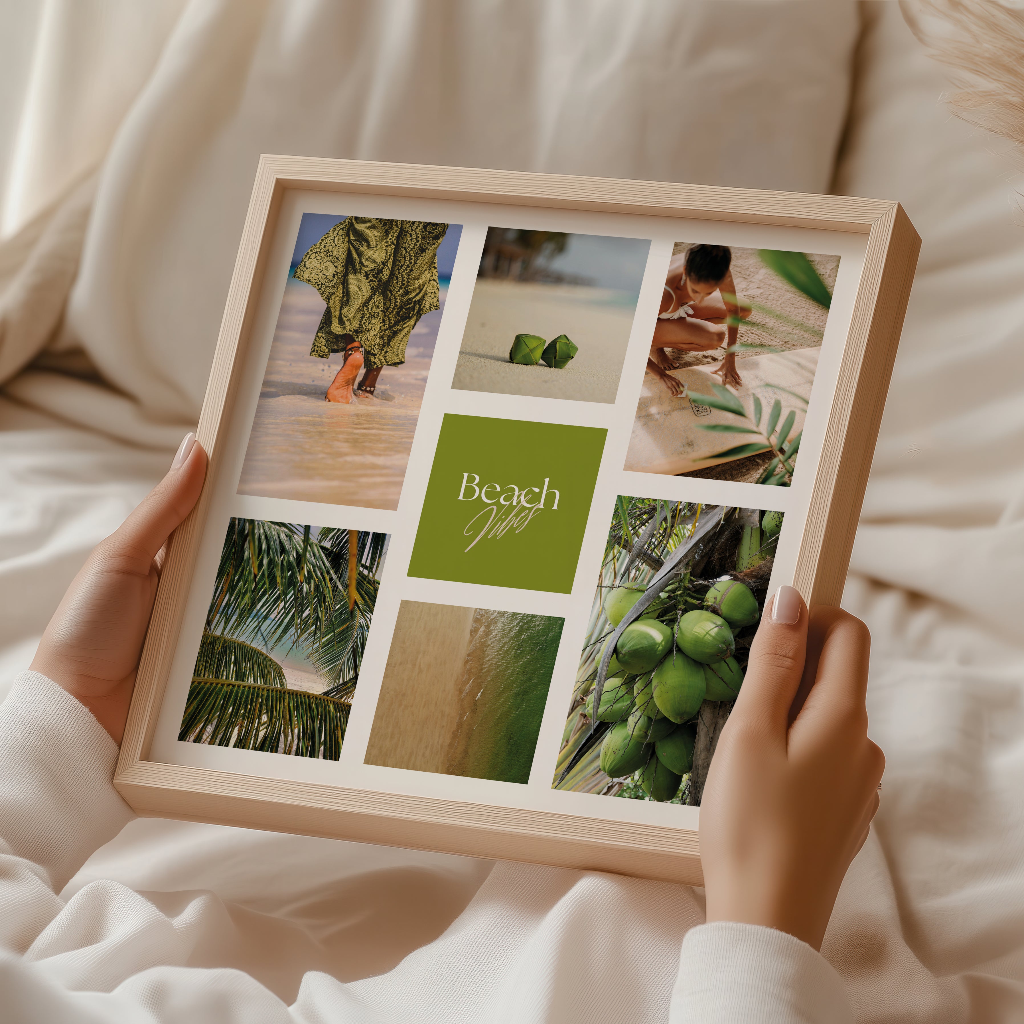 Digital poster Sea & Beach - Beach Vibes Collection No. 1