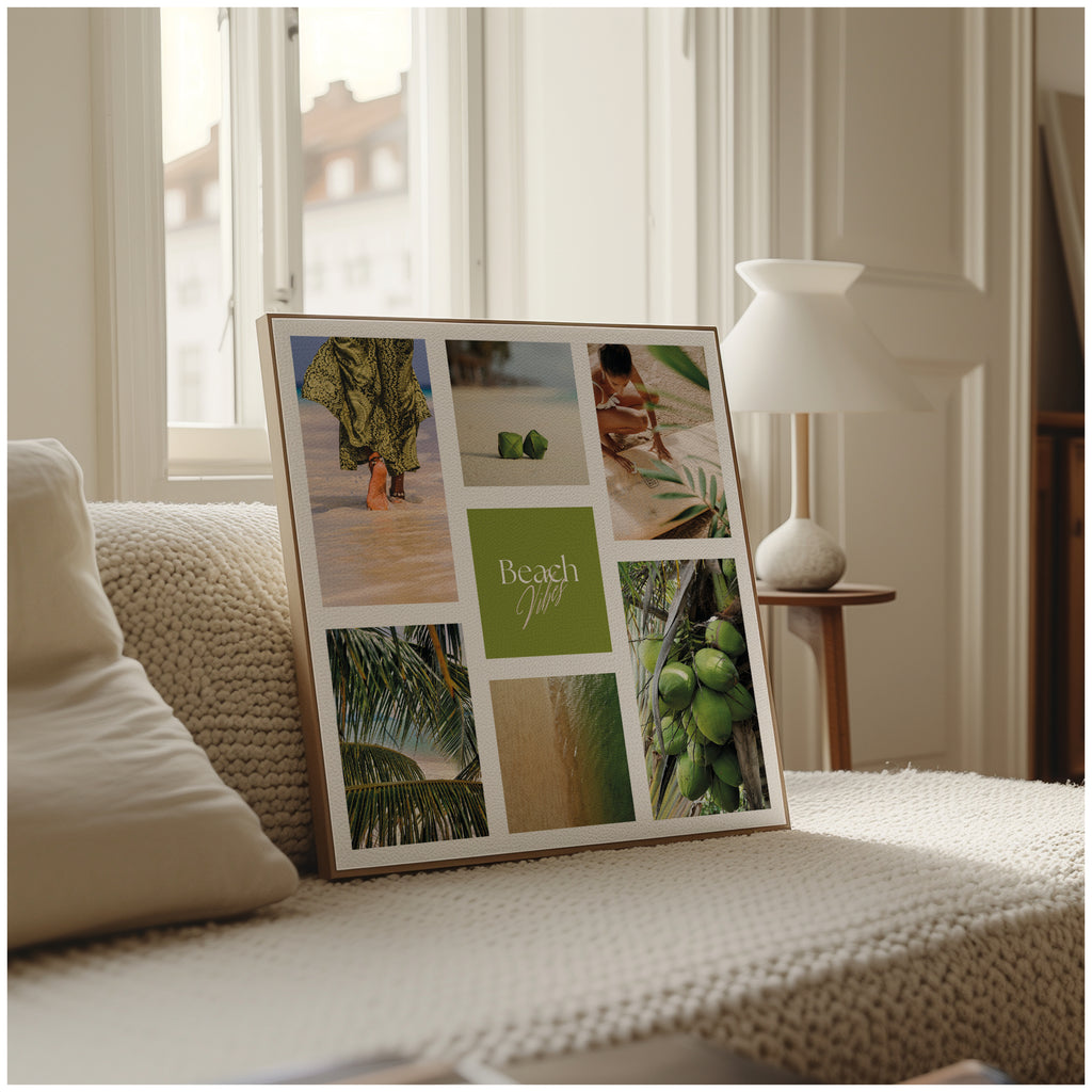 Póster digital Mar & Playa - Colección Beach Vibes N° 1