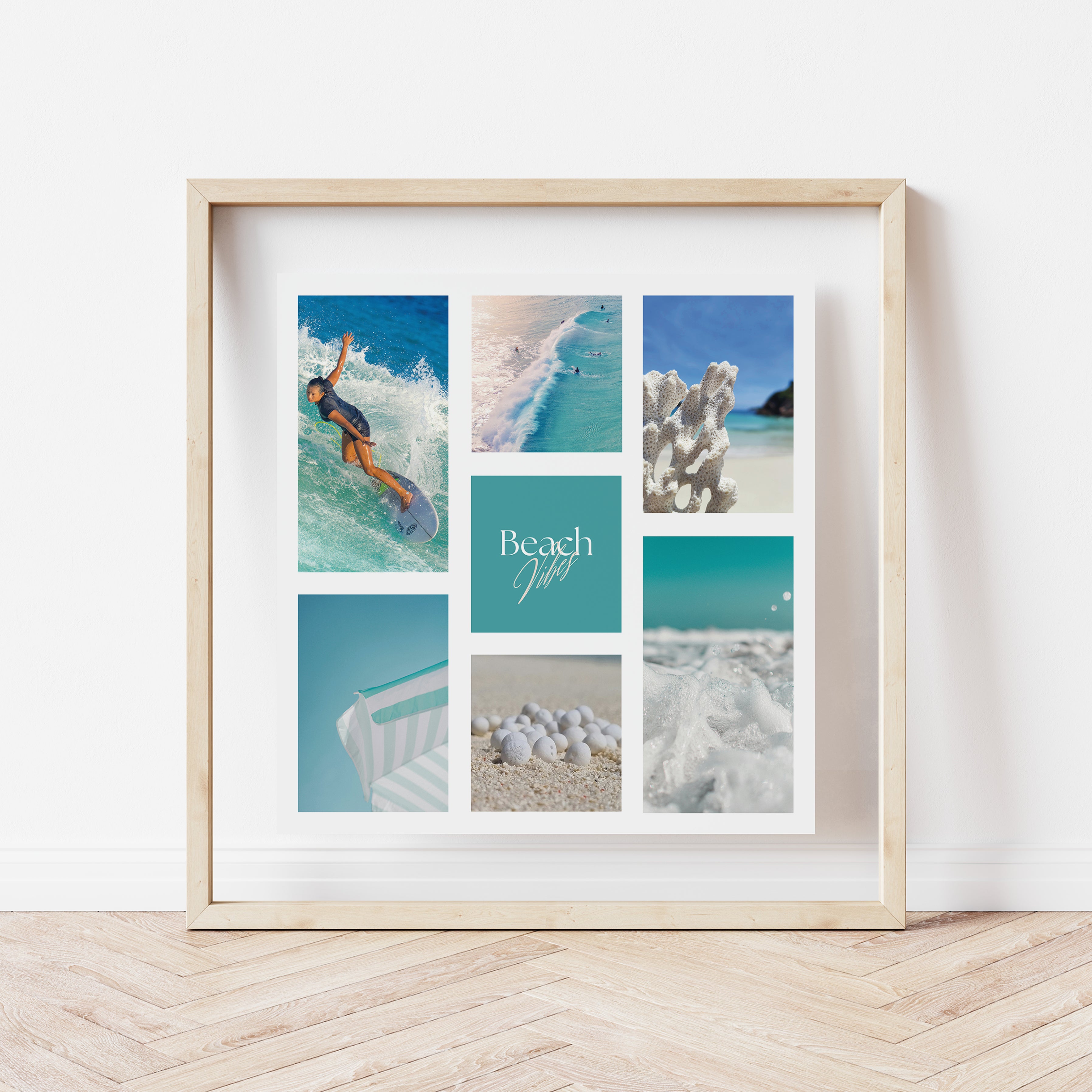 Digital poster Sea & Beach - Beach Vibes Collection No. 1