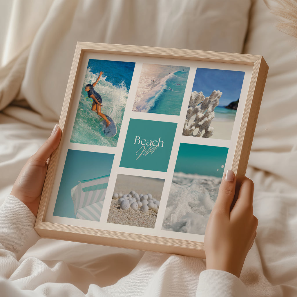 Póster digital Mar & Playa - Colección Beach Vibes N° 1