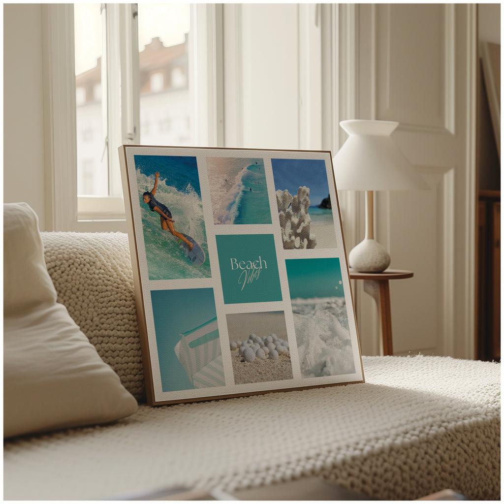 Póster digital Mar & Playa - Colección Beach Vibes N° 1