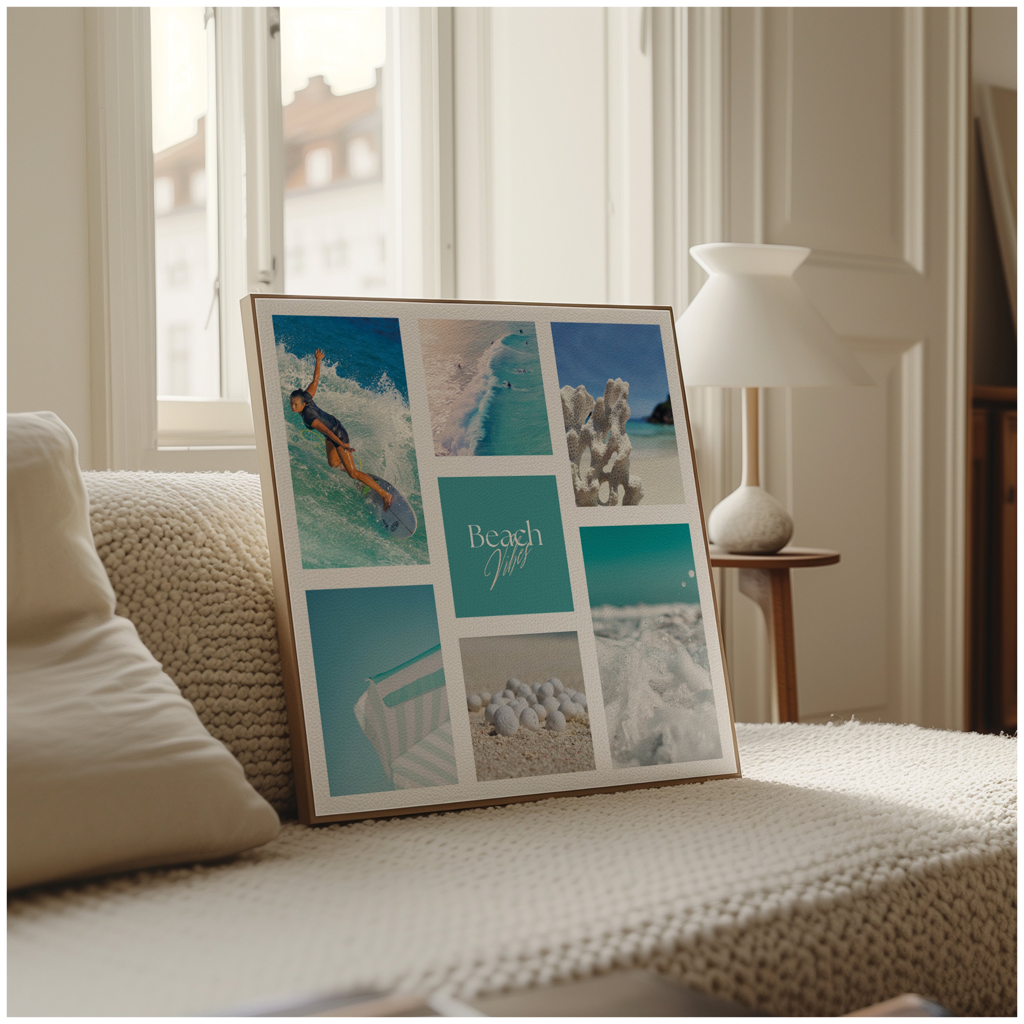 Póster digital Mar & Playa - Colección Beach Vibes N° 1