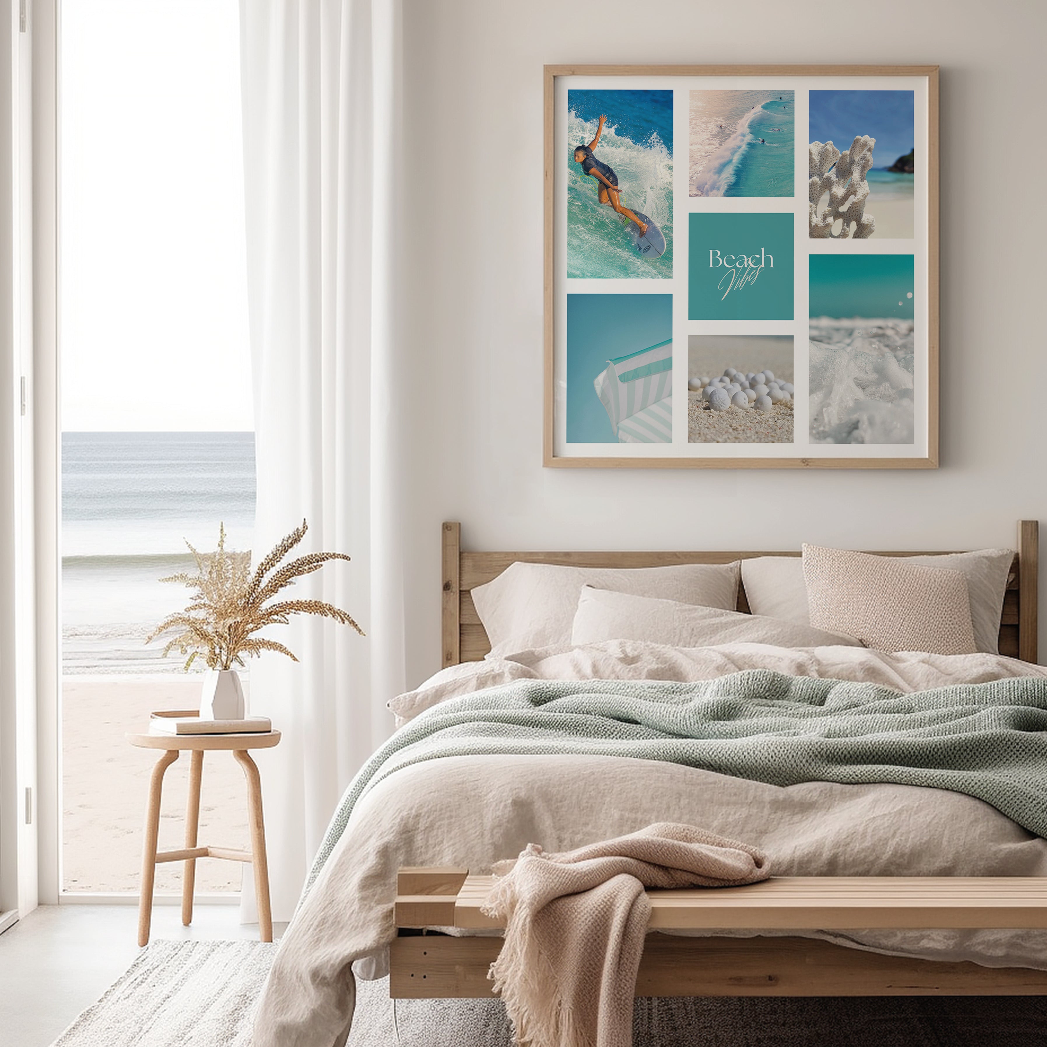 Póster digital Mar & Playa - Colección Beach Vibes N° 1