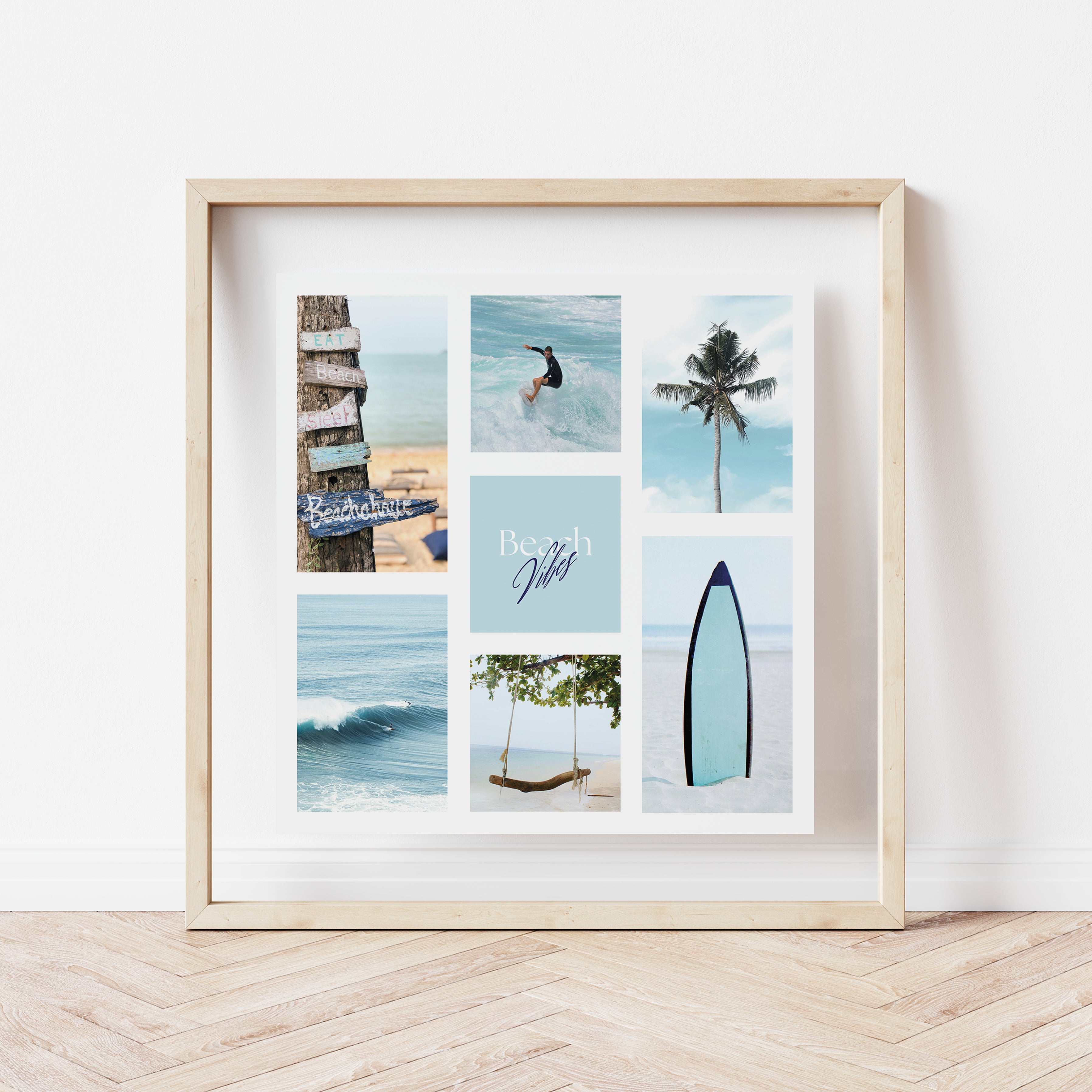 Digital poster Sea & Beach - Beach Vibes Collection No. 1