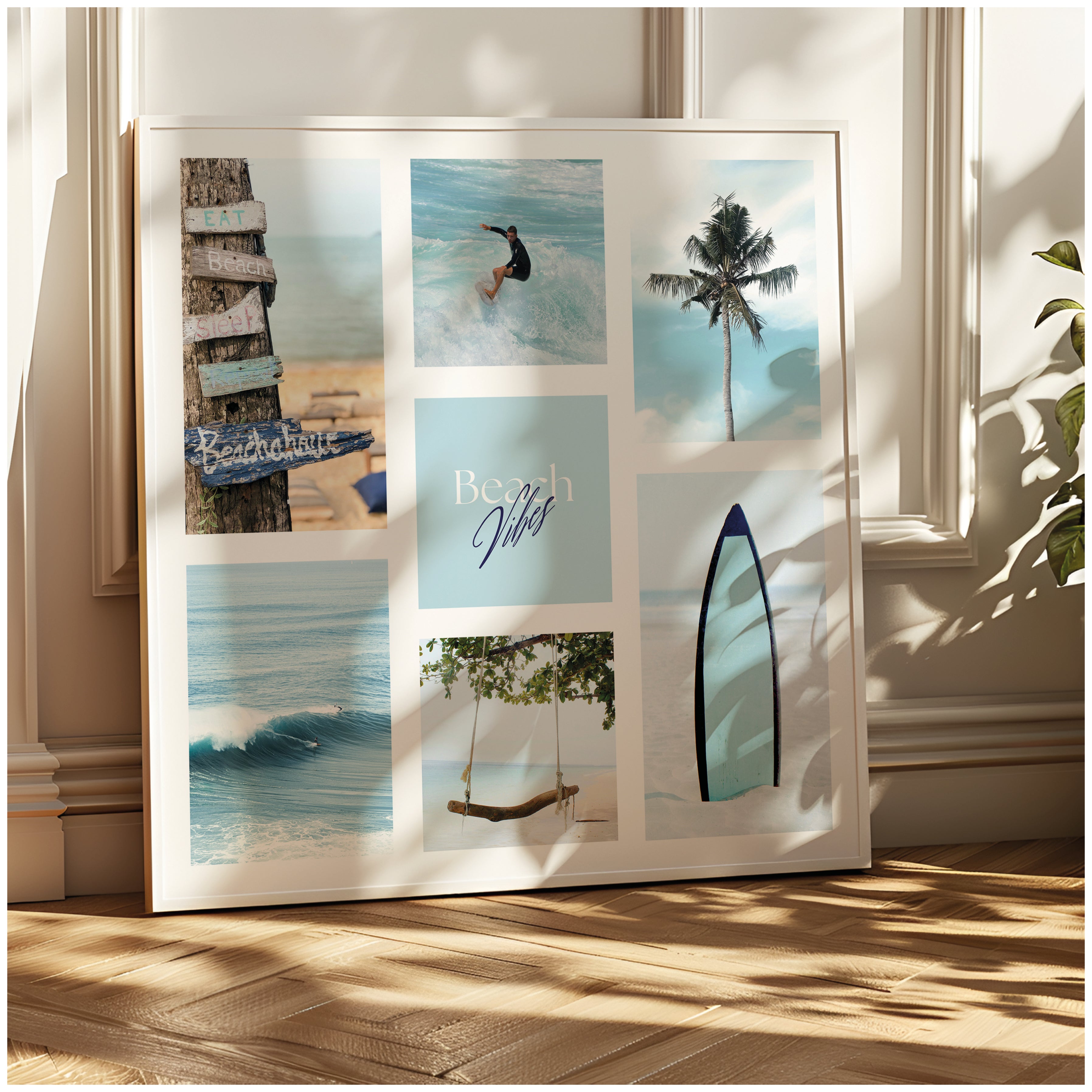 Digital poster Sea & Beach - Beach Vibes Collection No. 1