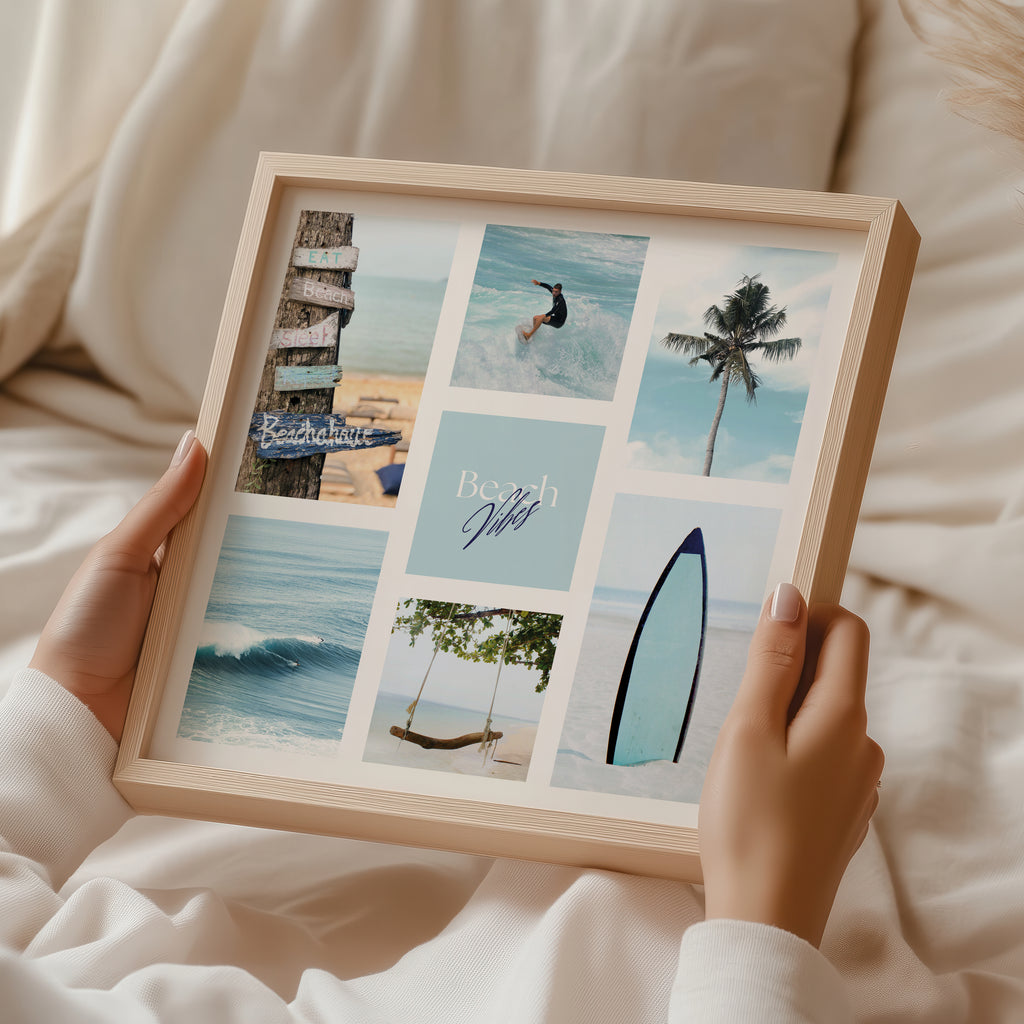 Póster digital Mar & Playa - Colección Beach Vibes N° 1