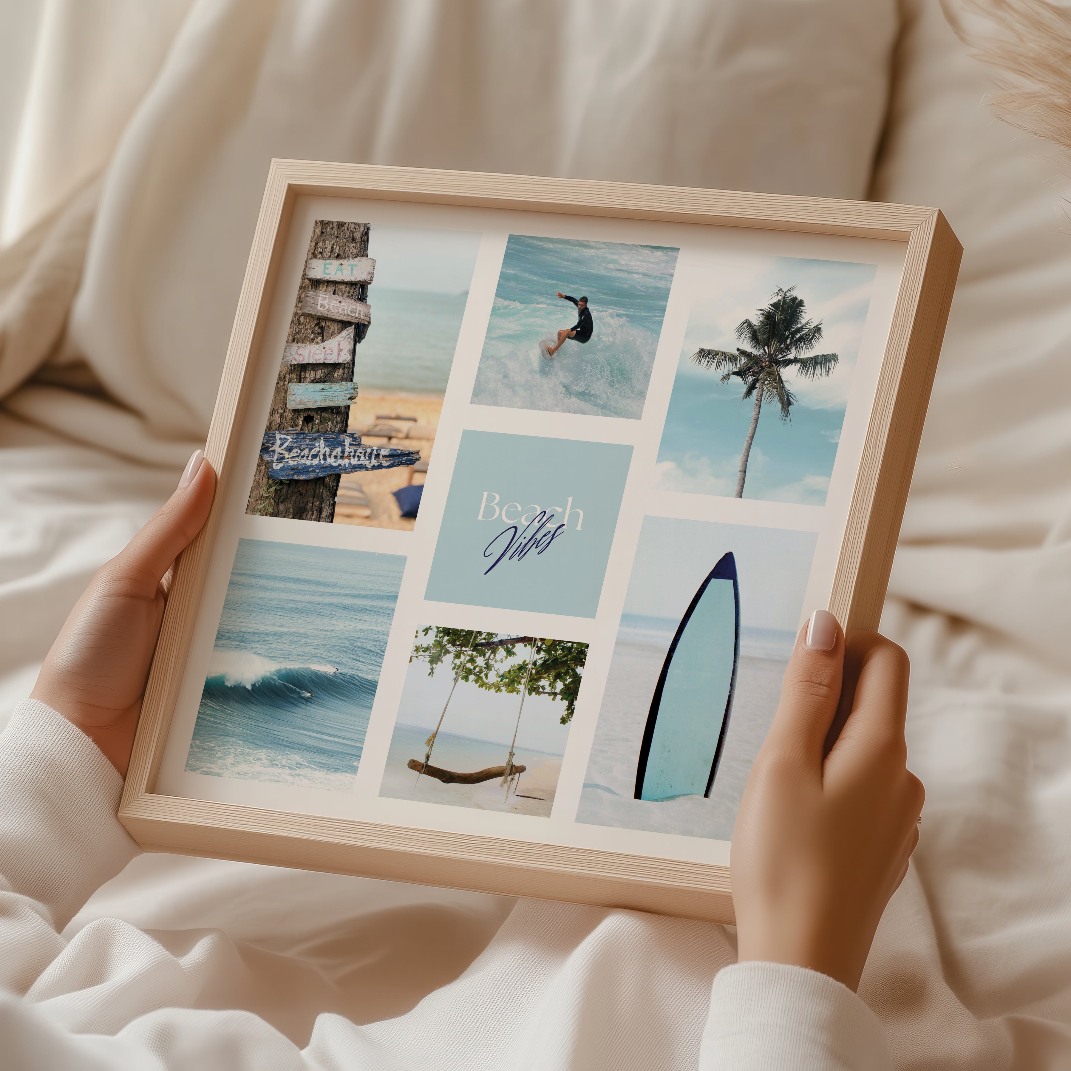Póster digital Mar & Playa - Colección Beach Vibes N° 1