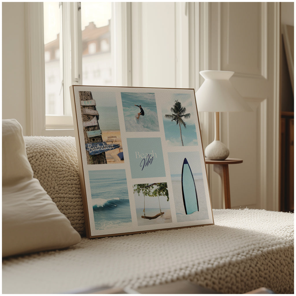 Póster digital Mar & Playa - Colección Beach Vibes N° 1
