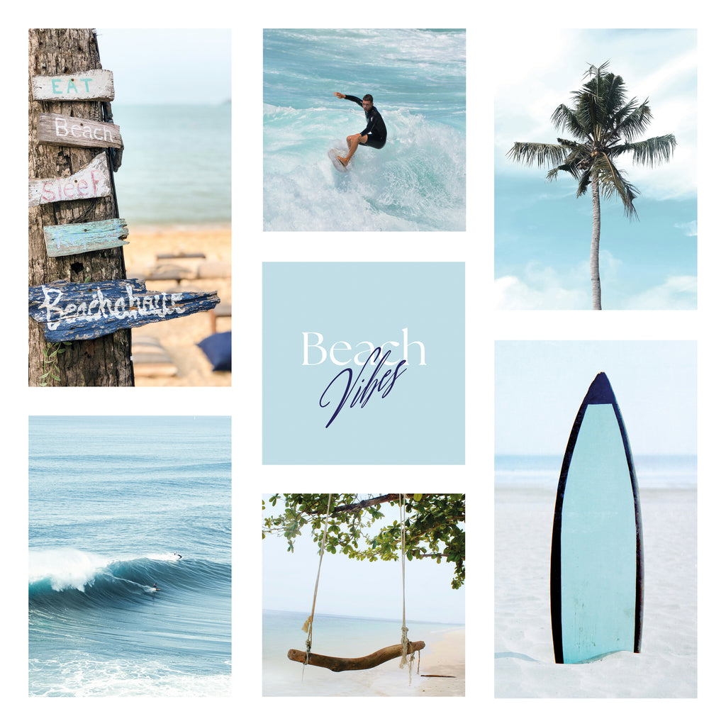 Póster digital Mar & Playa - Colección Beach Vibes N° 1