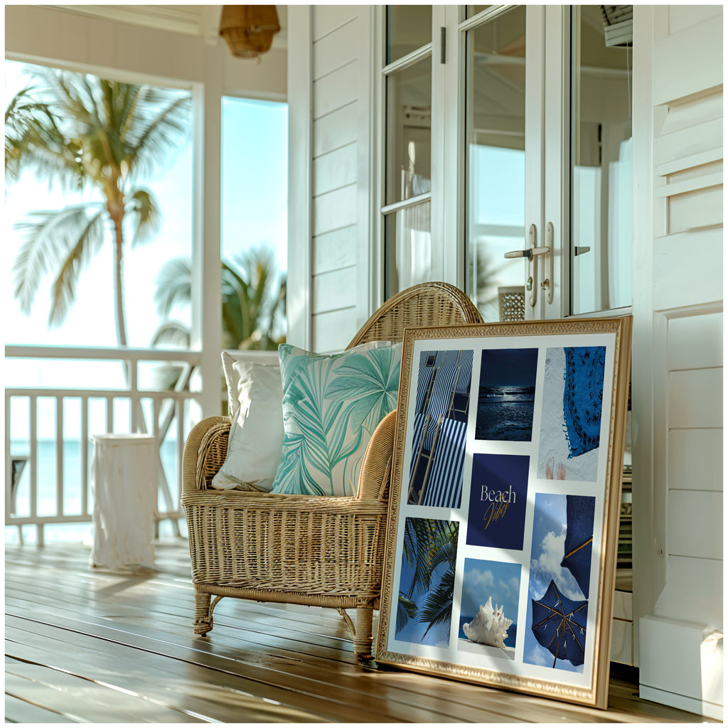 Affiche digitale Mer & Plage - Collection Beach Vibes N° 25