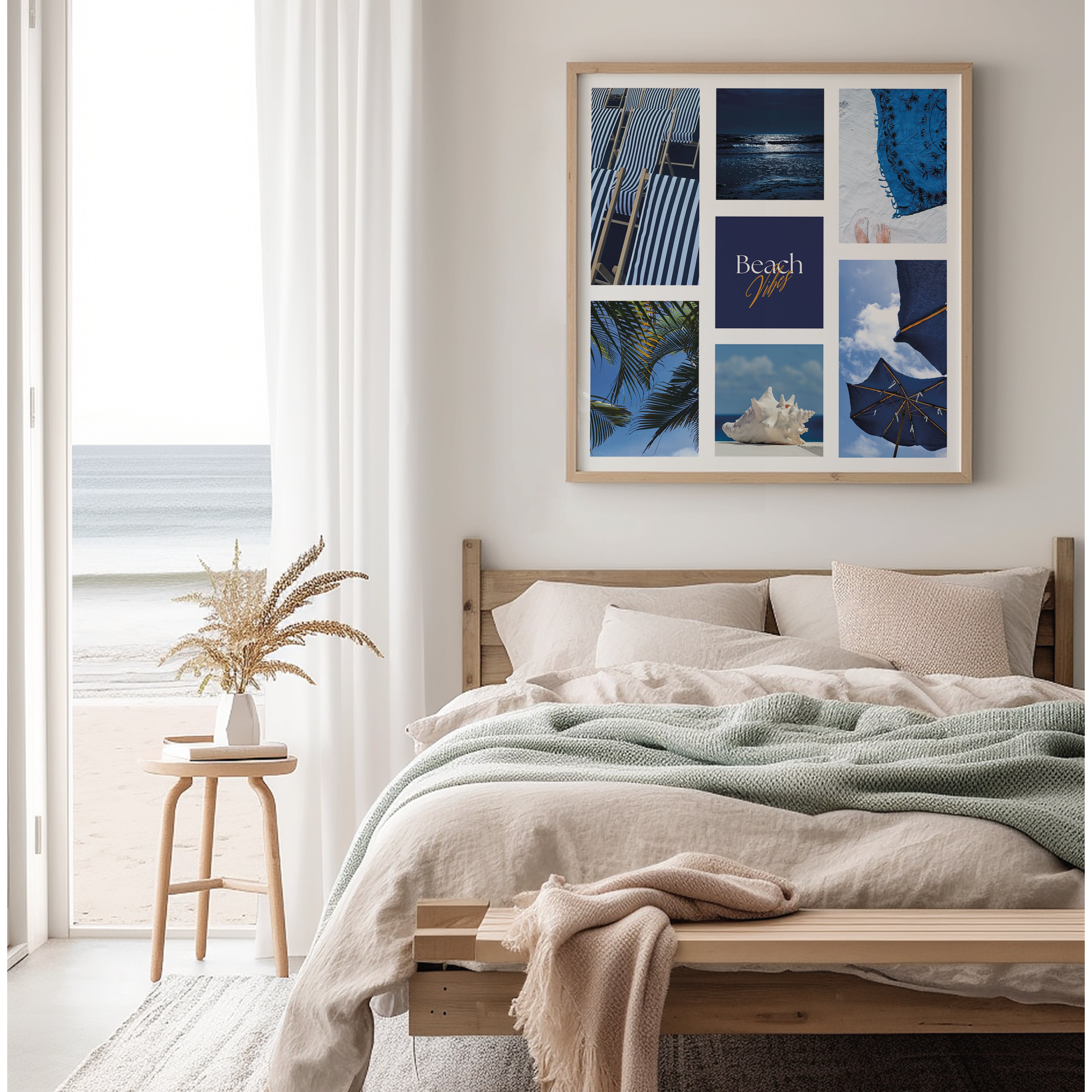 Póster digital Mar & Playa - Colección Beach Vibes N° 1