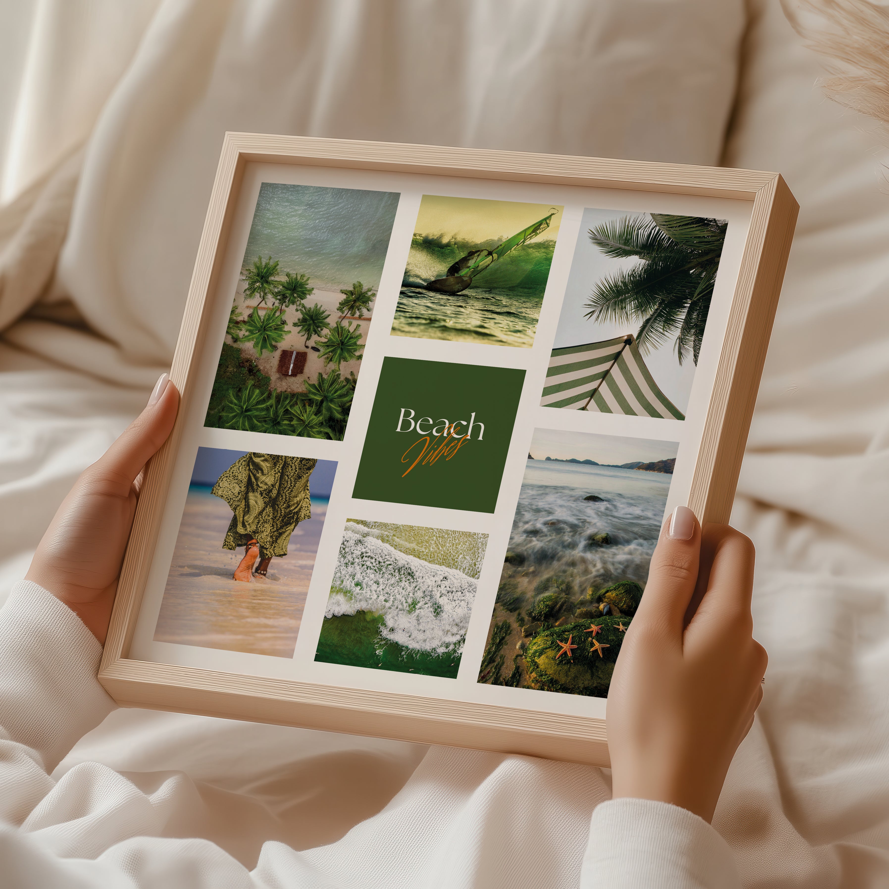 Póster digital Mar & Playa - Colección Beach Vibes N° 1