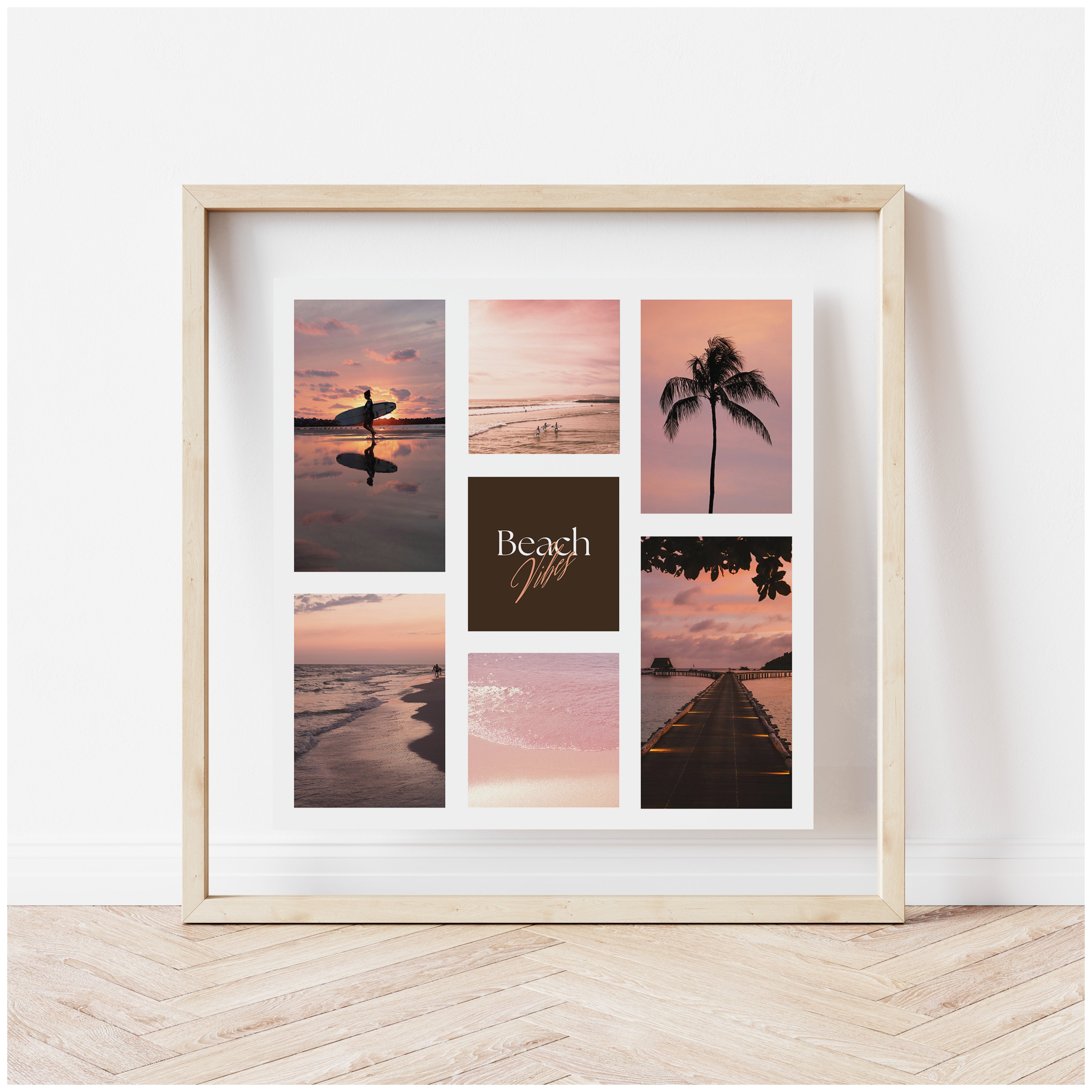 Póster digital Mar & Playa - Colección Beach Vibes N° 1