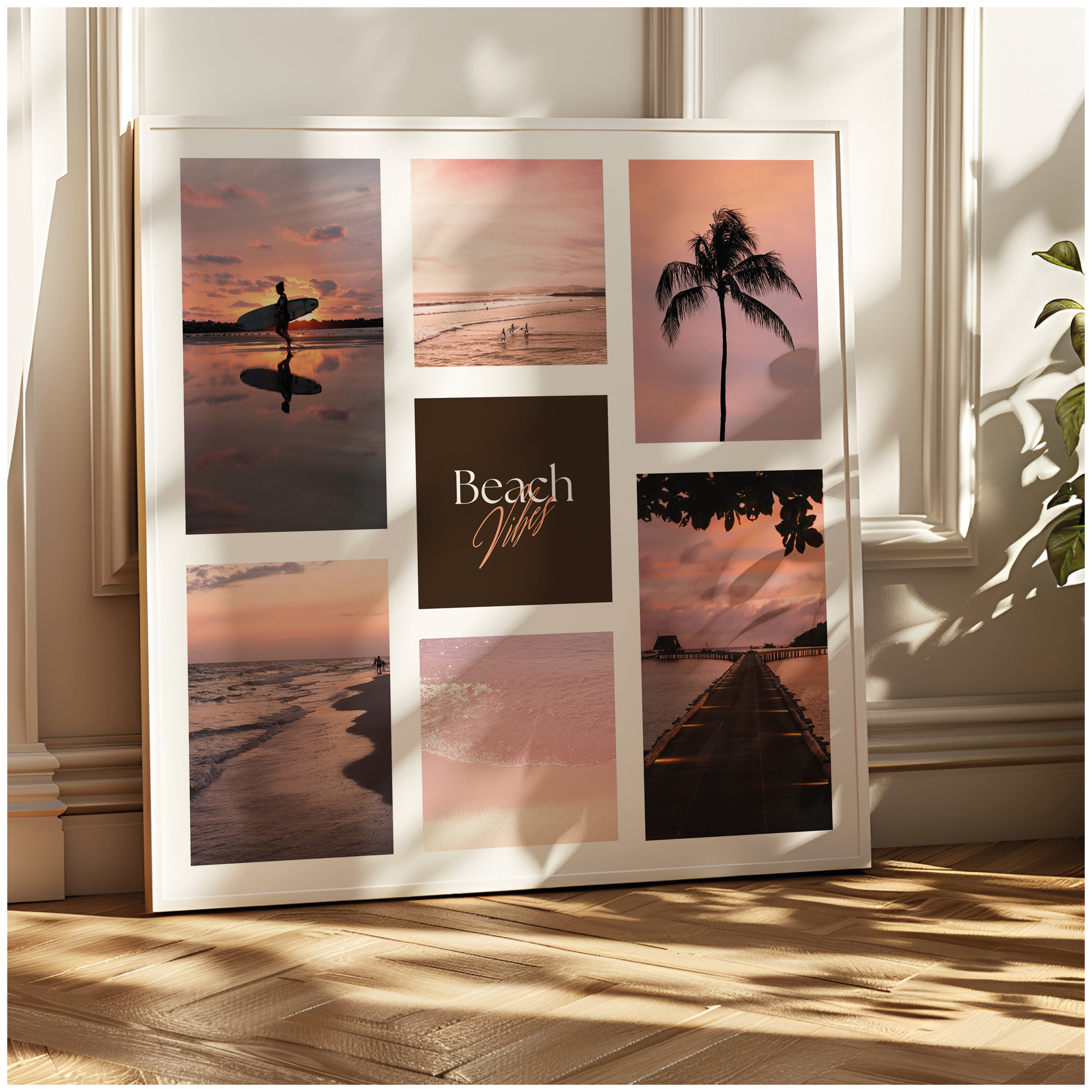 Póster digital Mar & Playa - Colección Beach Vibes N° 1