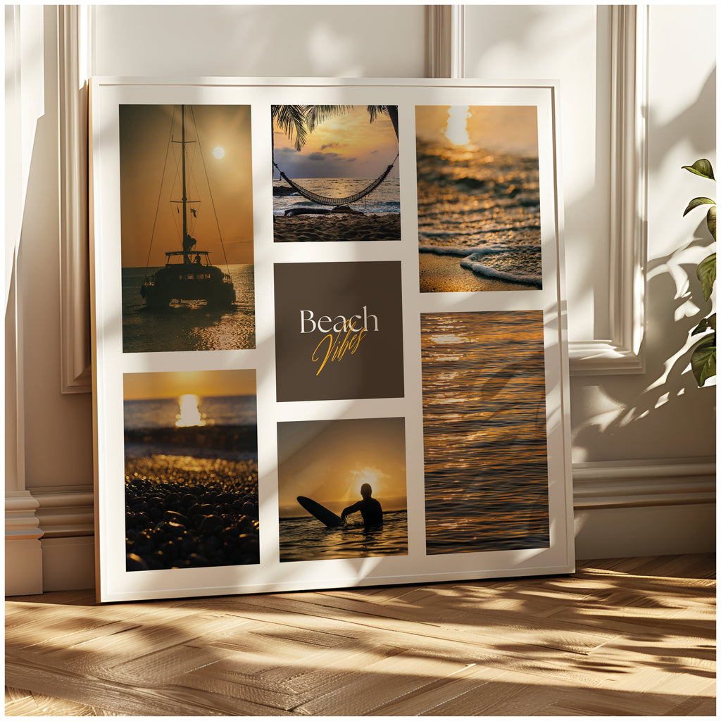 Affiche digitale Mer & Plage - Collection Beach Vibes N° 28