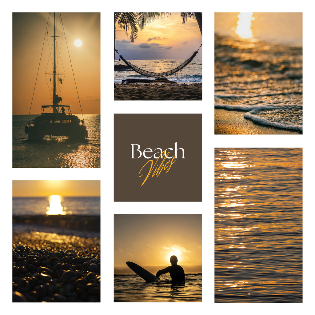 Affiche digitale Mer & Plage - Collection Beach Vibes N° 28