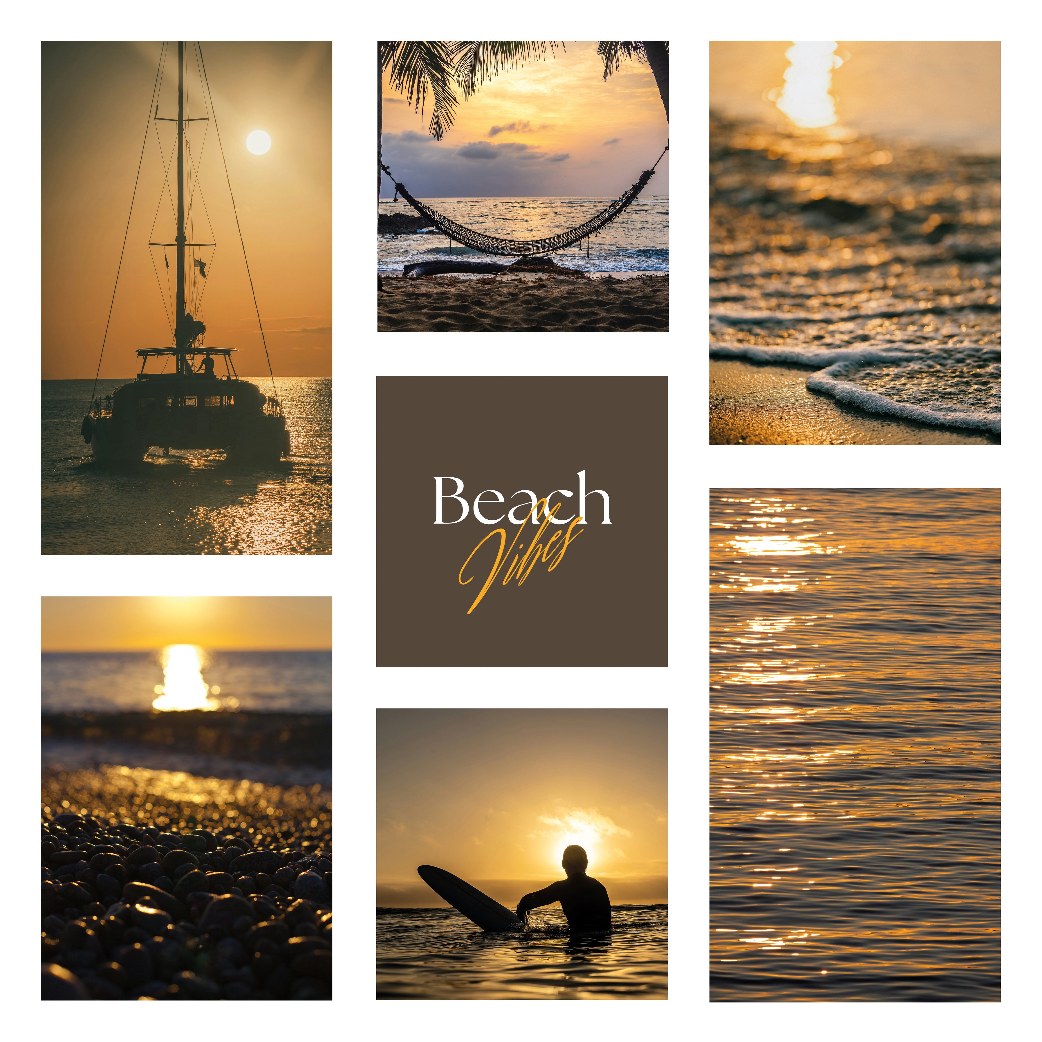 Póster digital Mar & Playa - Colección Beach Vibes N° 1