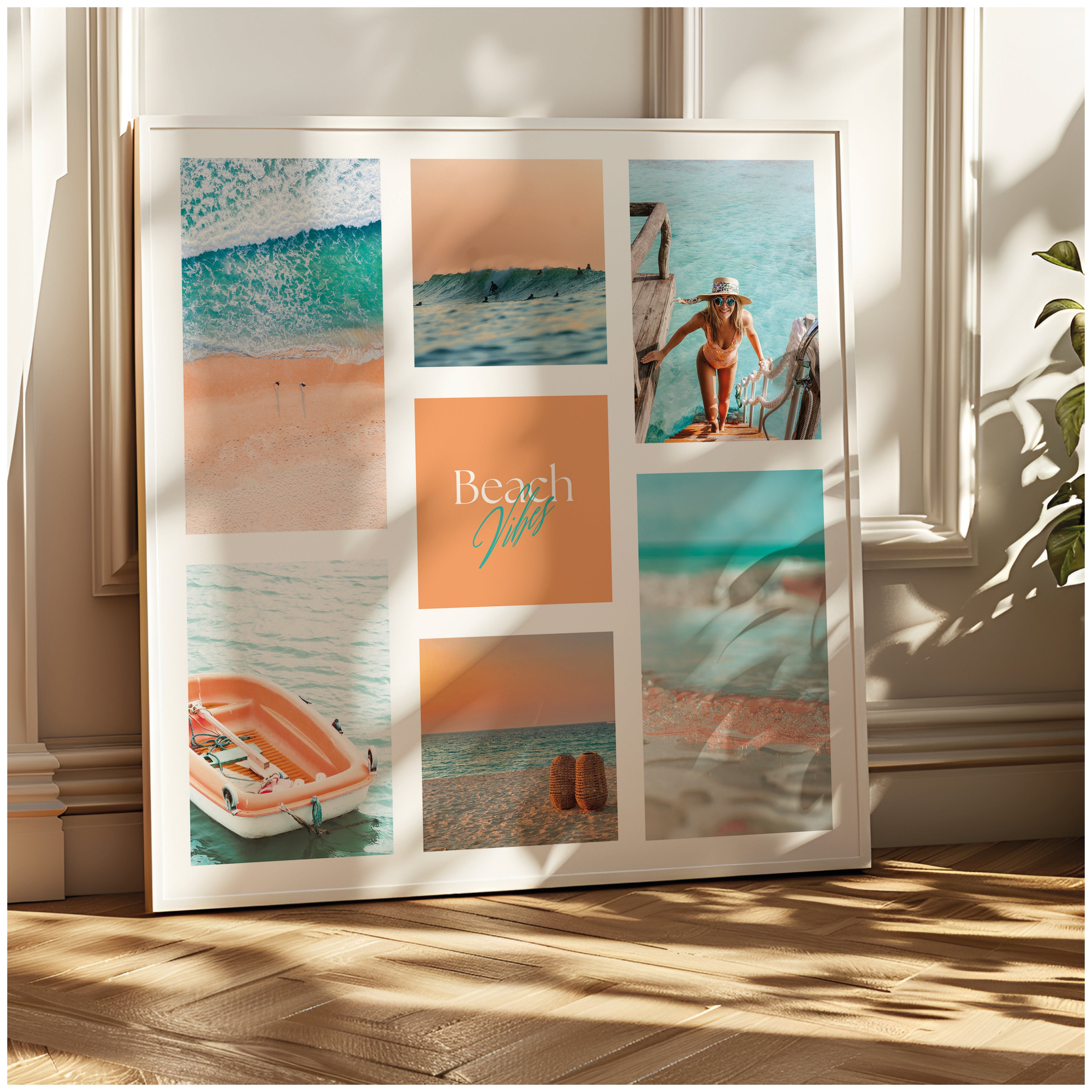 Póster digital Mar & Playa - Colección Beach Vibes N° 1