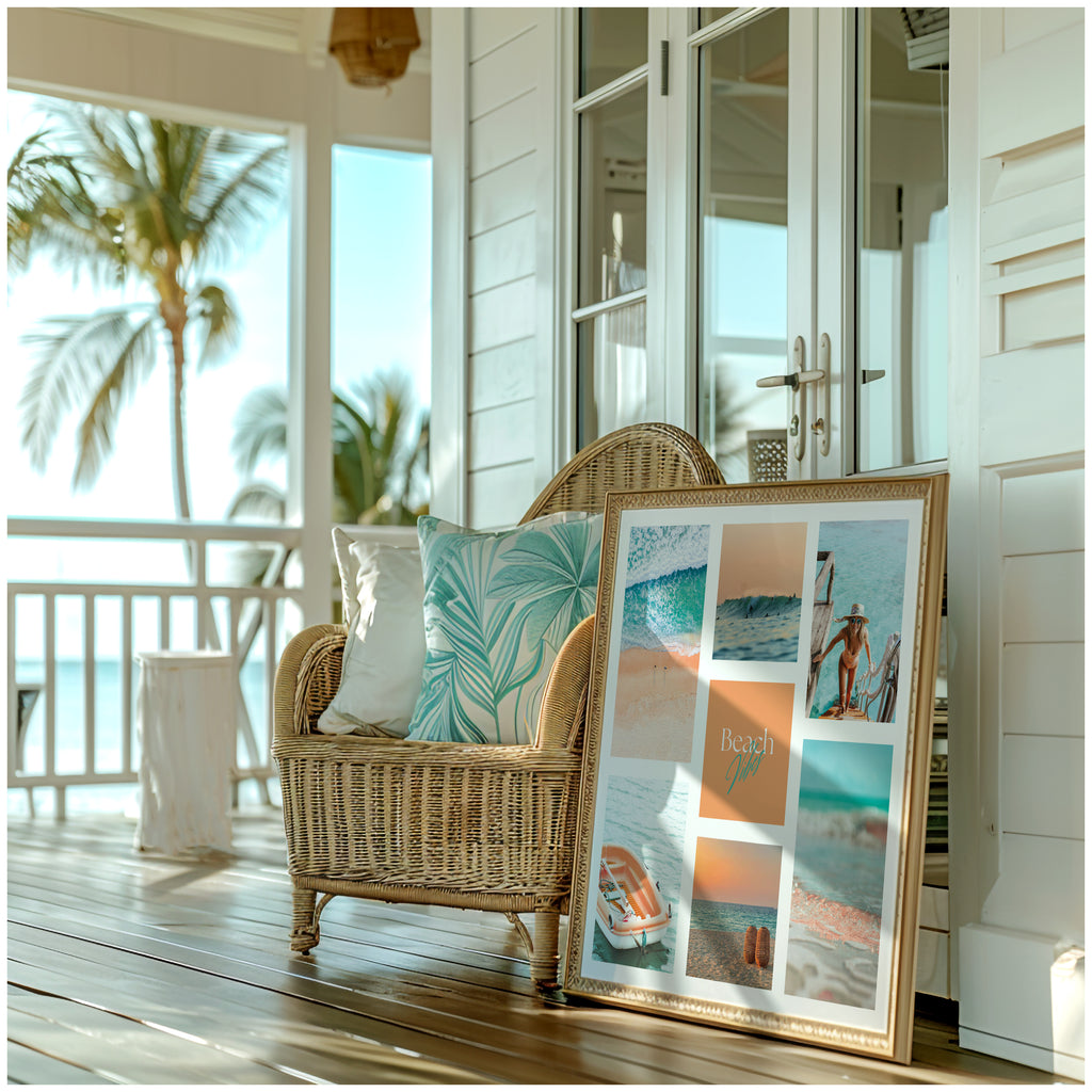 Affiche digitale Mer & Plage - Collection Beach Vibes N° 29