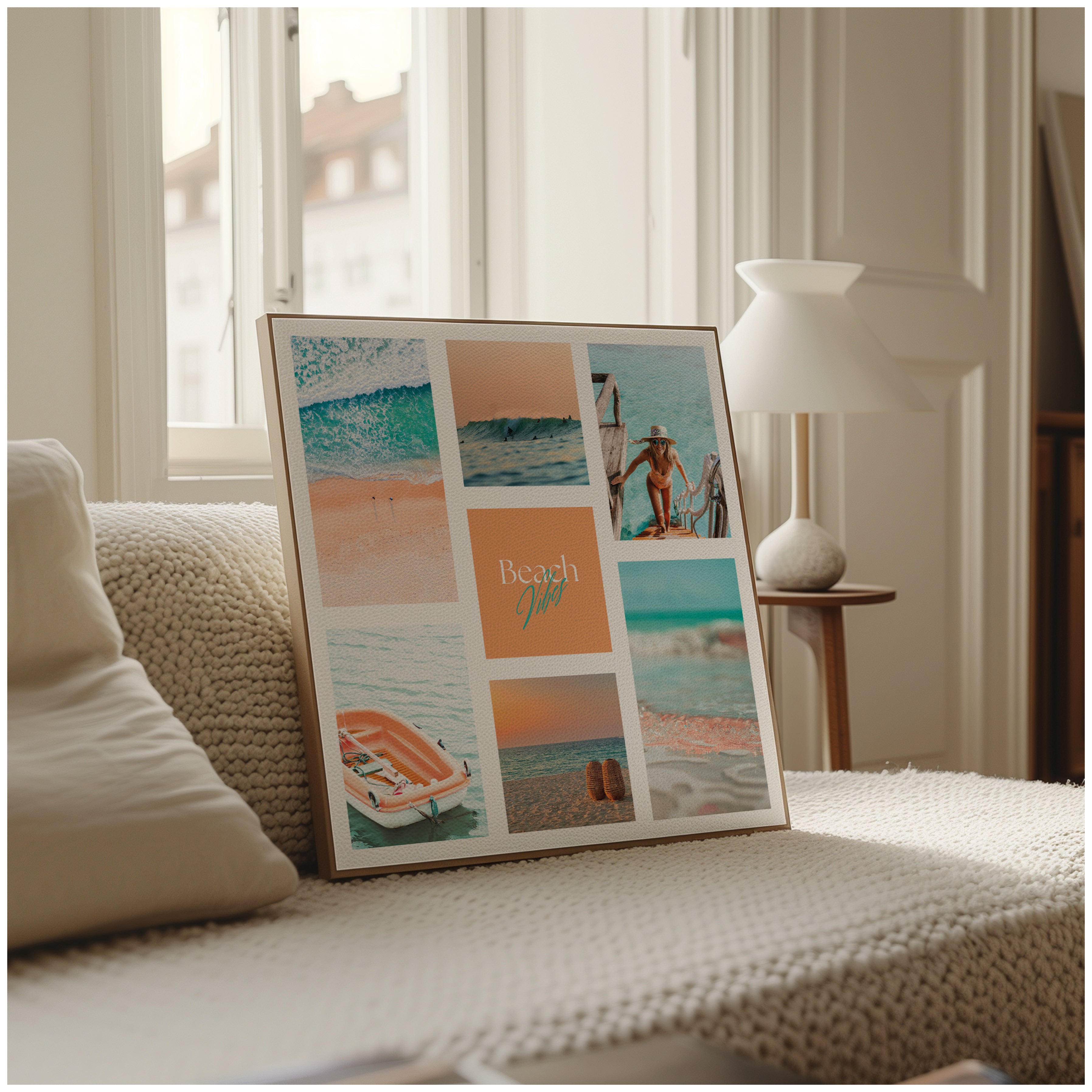 Póster digital Mar & Playa - Colección Beach Vibes N° 1