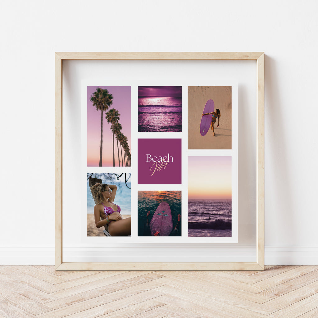 Affiche digitale Mer & Plage - Collection Beach Vibes N° 30