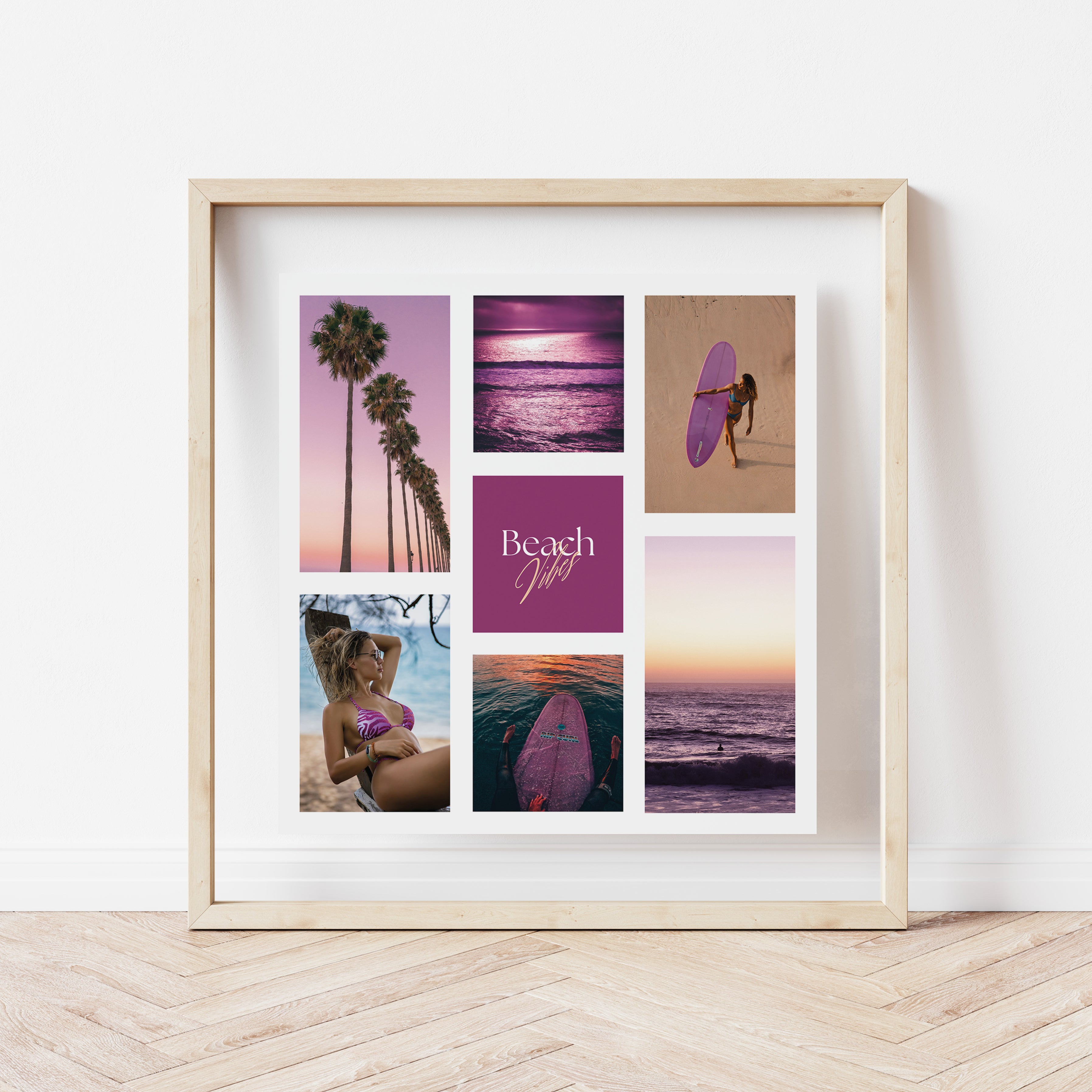 Póster digital Mar & Playa - Colección Beach Vibes N° 1