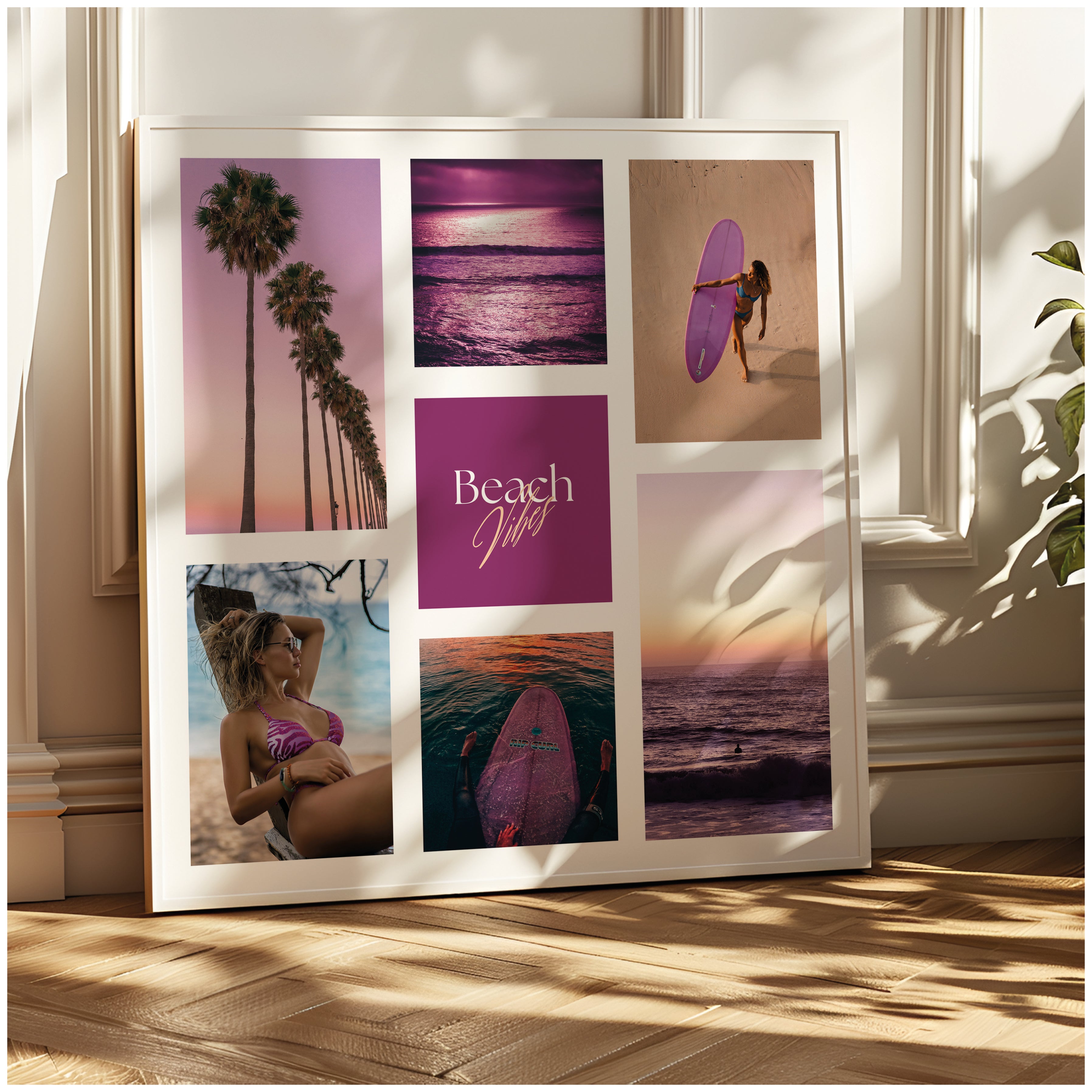 Póster digital Mar & Playa - Colección Beach Vibes N° 1
