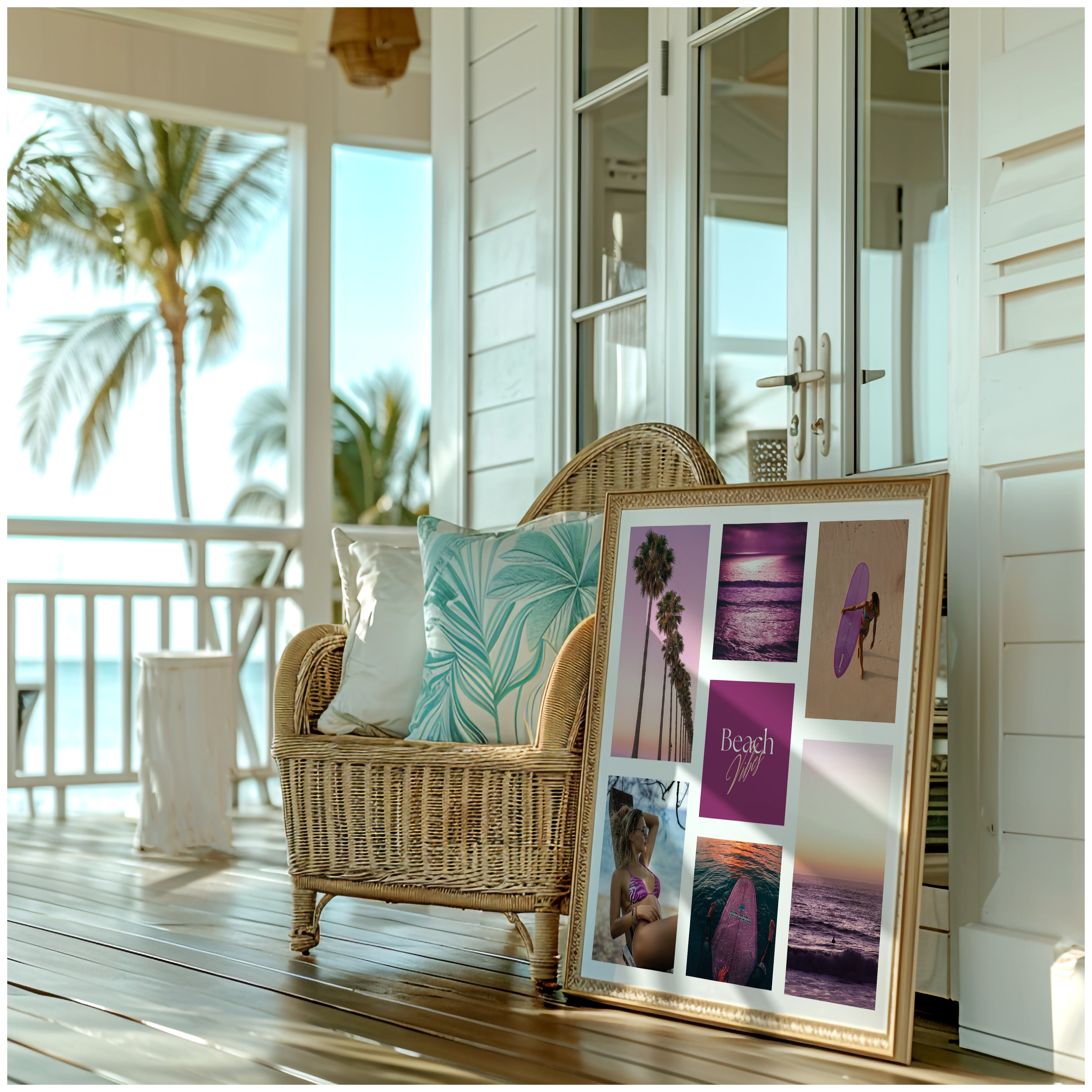 Affiche digitale Mer & Plage - Collection Beach Vibes N° 30