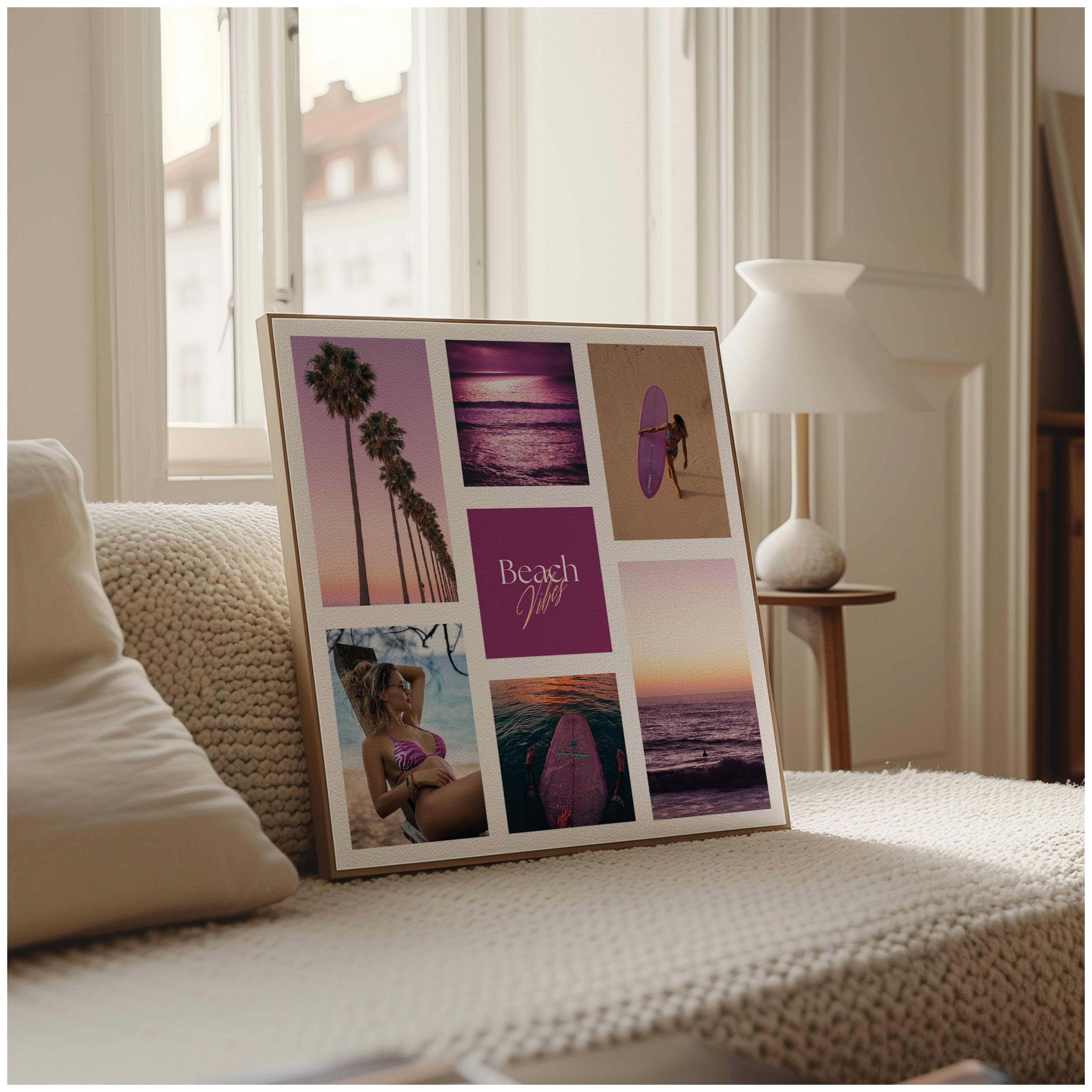 Póster digital Mar & Playa - Colección Beach Vibes N° 1