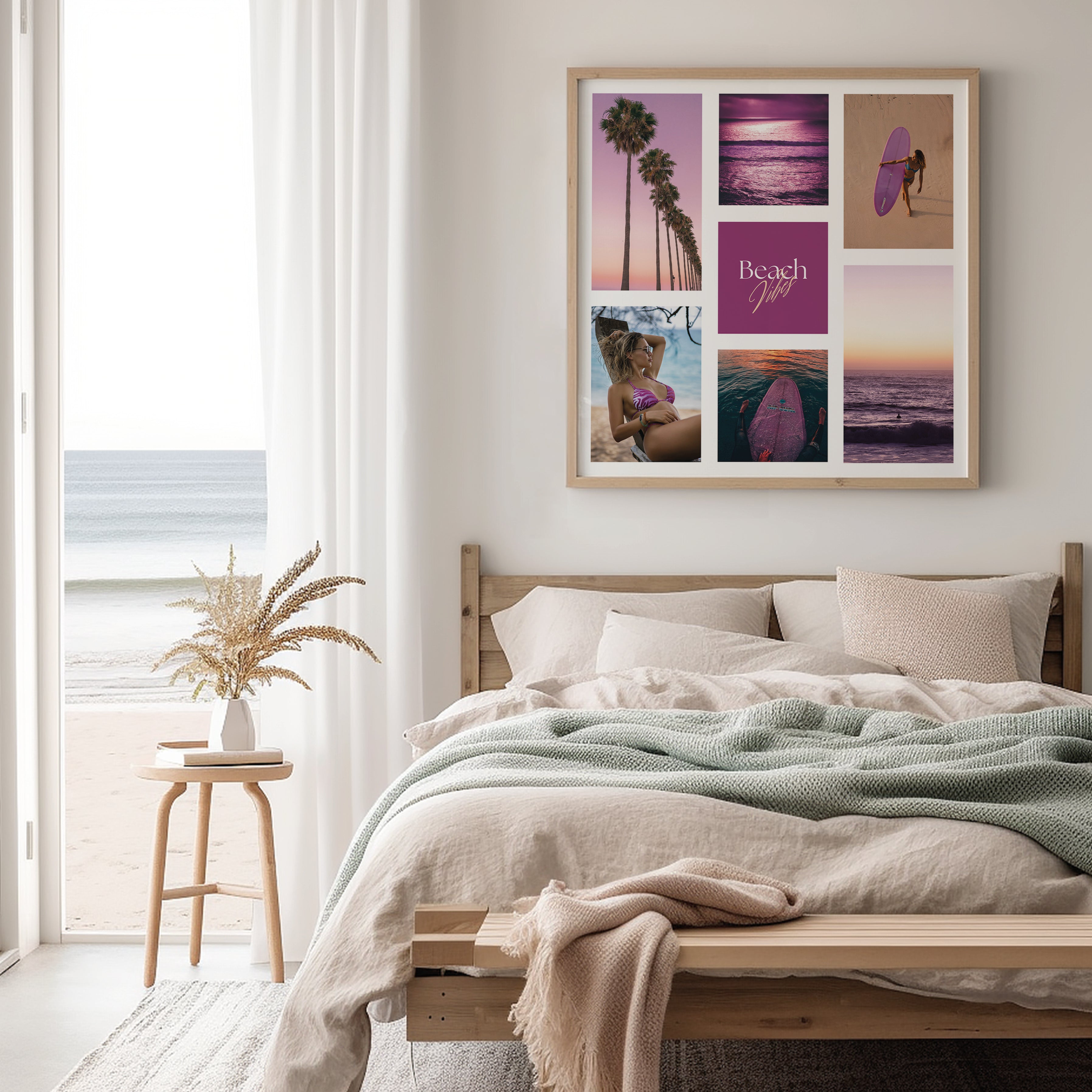 Póster digital Mar & Playa - Colección Beach Vibes N° 1