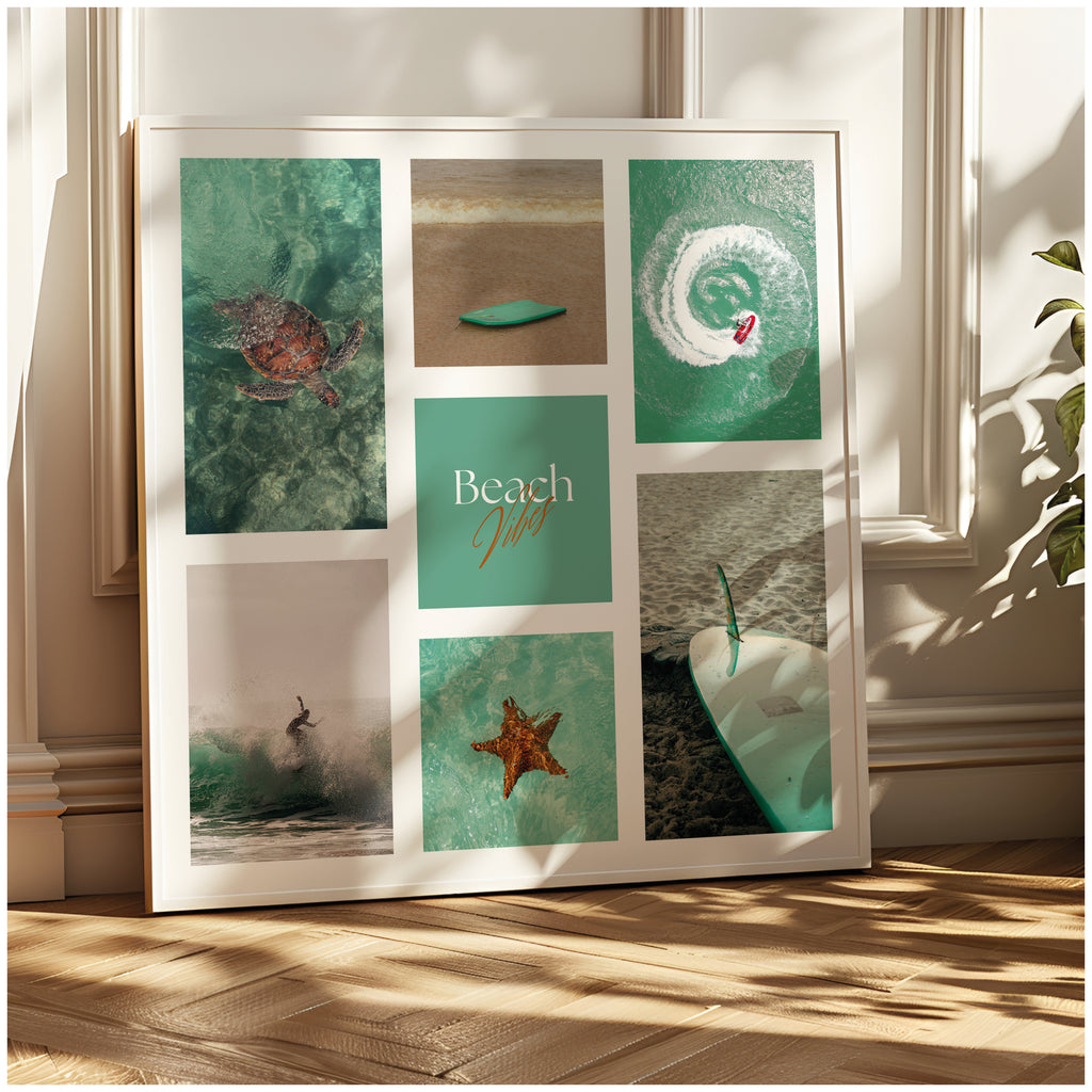 Affiche digitale Mer & Plage - Collection Beach Vibes N° 31