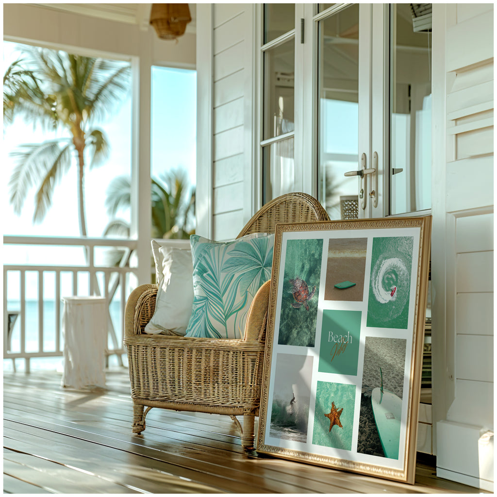 Affiche digitale Mer & Plage - Collection Beach Vibes N° 31