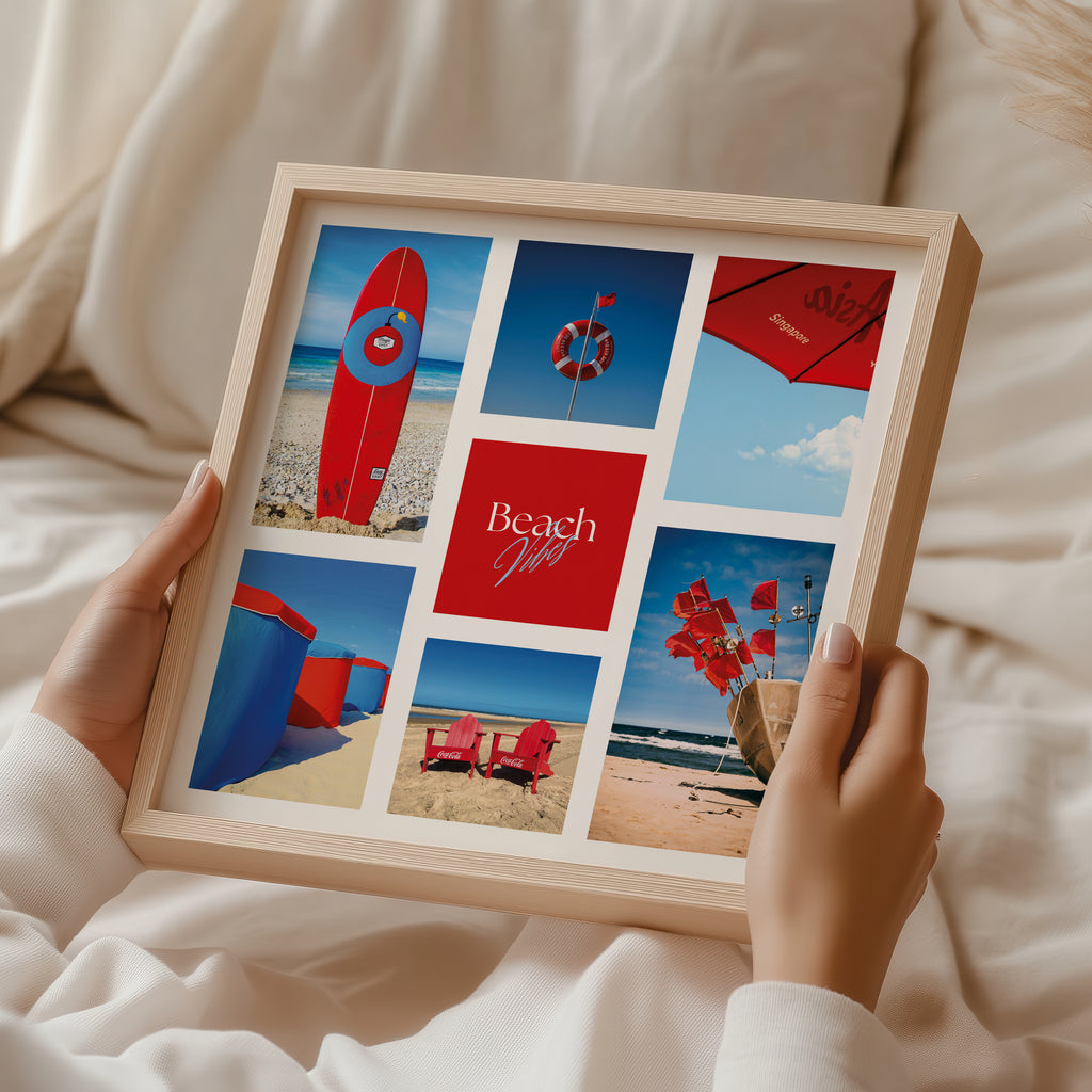 Póster digital Mar & Playa - Colección Beach Vibes N° 1