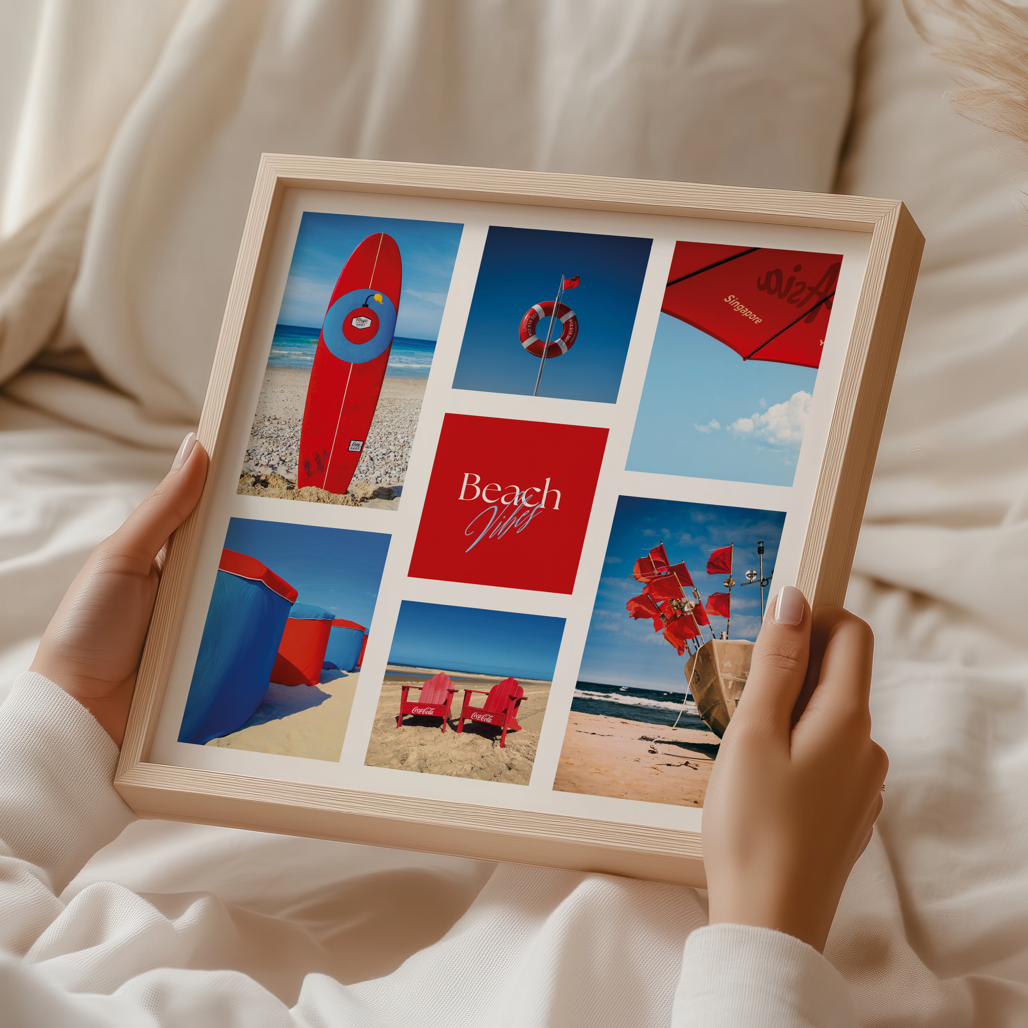 Póster digital Mar & Playa - Colección Beach Vibes N° 1