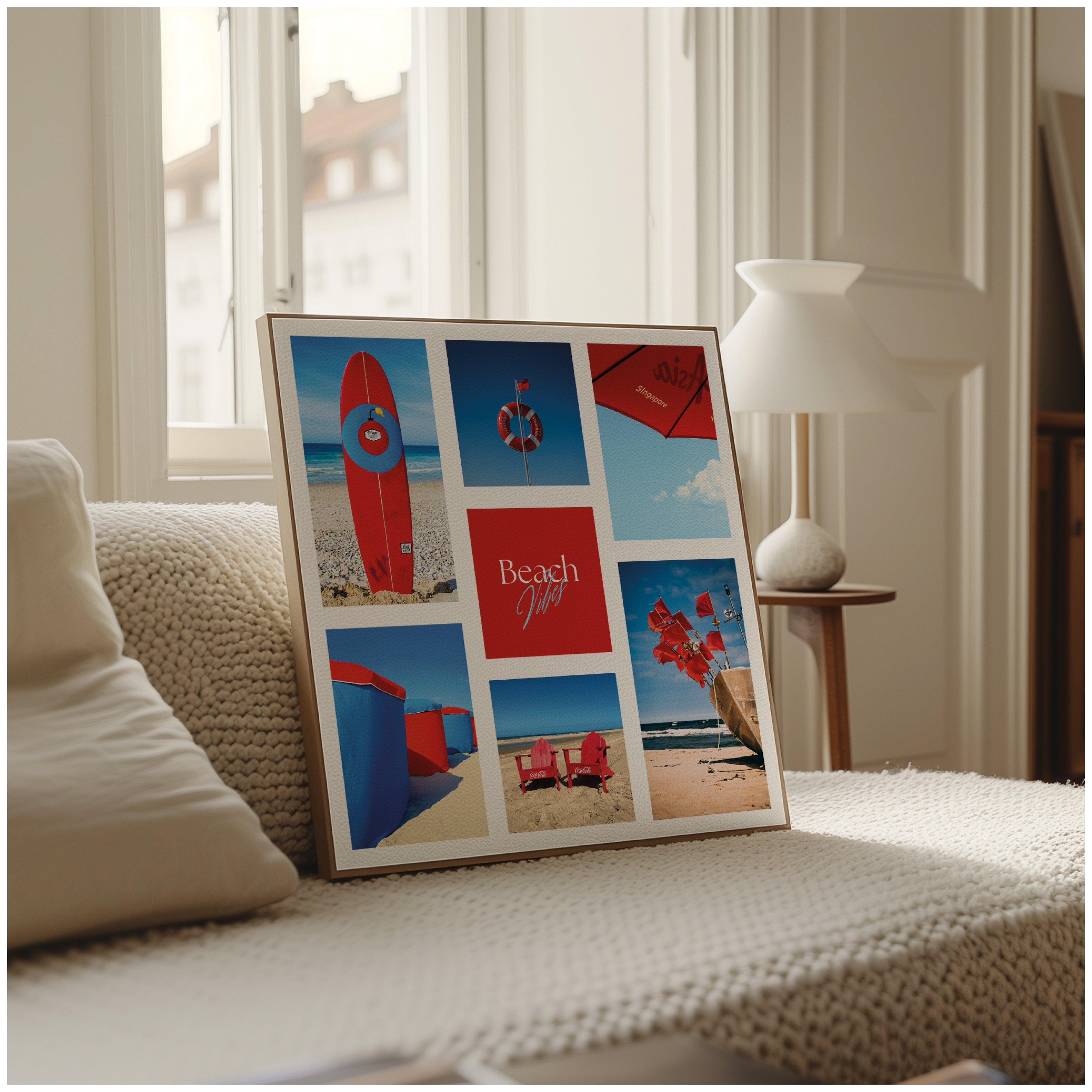 Póster digital Mar & Playa - Colección Beach Vibes N° 1