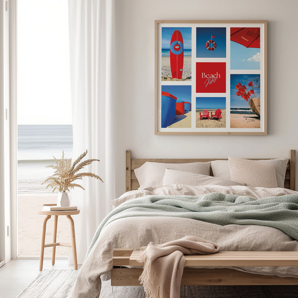 Póster digital Mar & Playa - Colección Beach Vibes N° 1