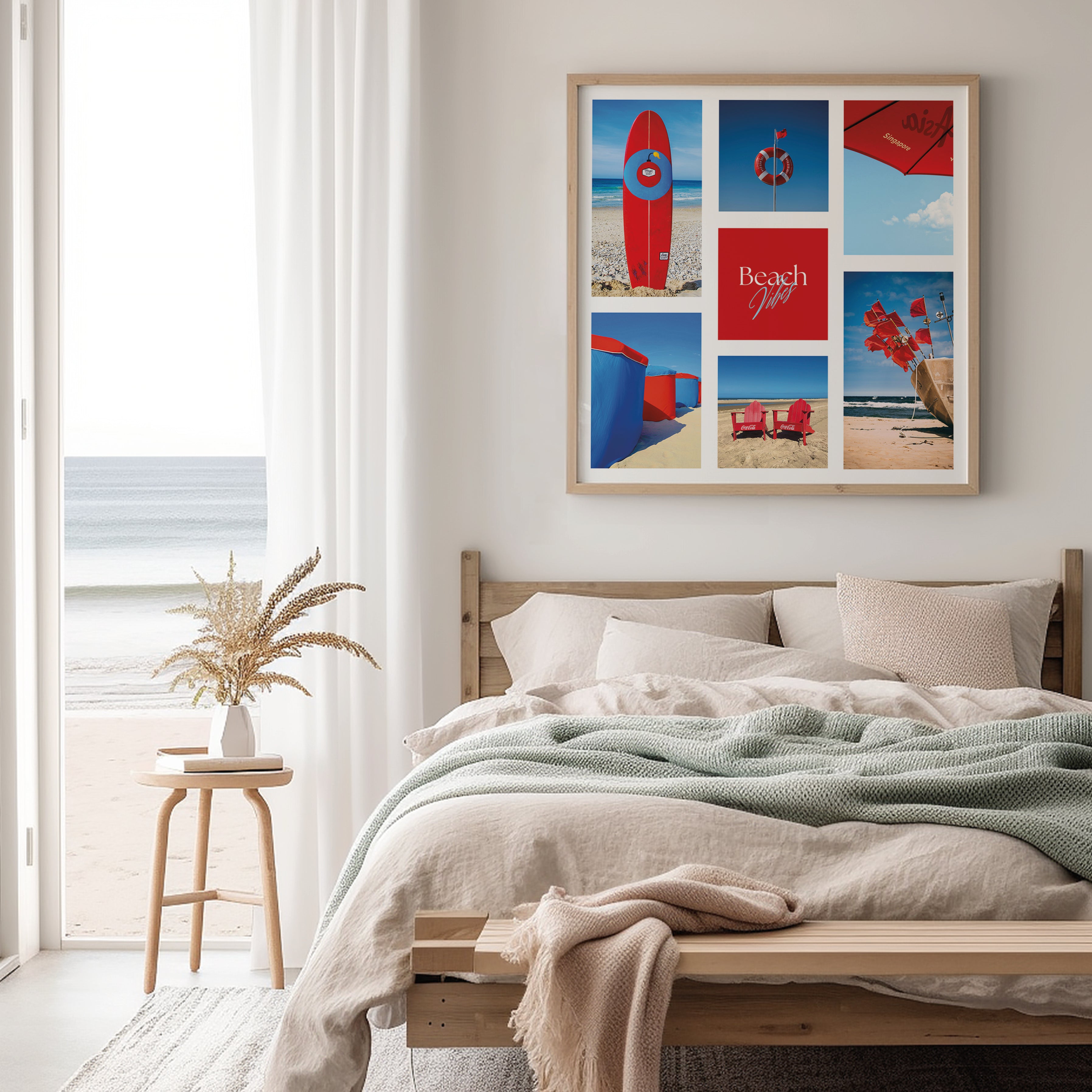 Póster digital Mar & Playa - Colección Beach Vibes N° 1
