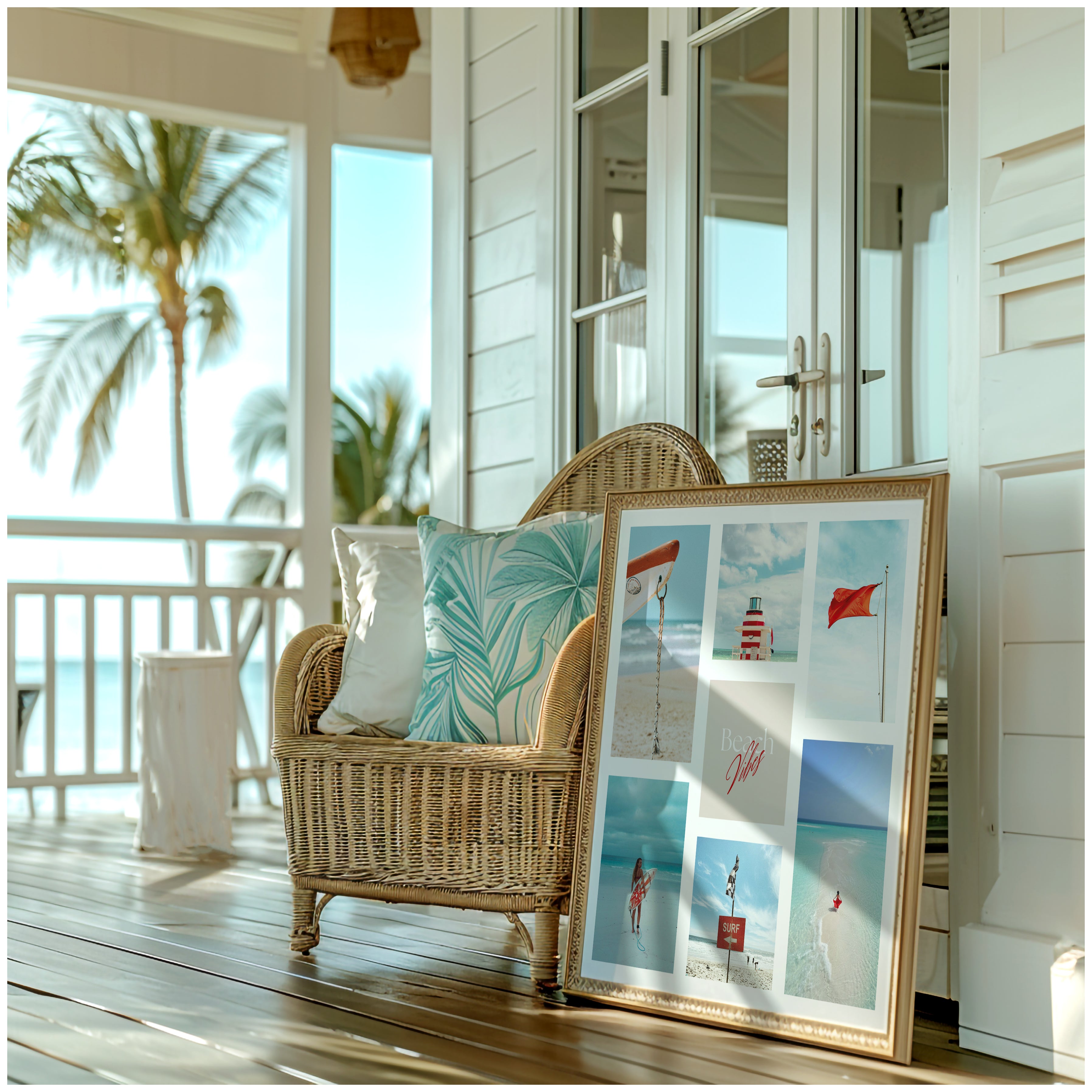 Affiche digitale Mer & Plage - Collection Beach Vibes N° 33
