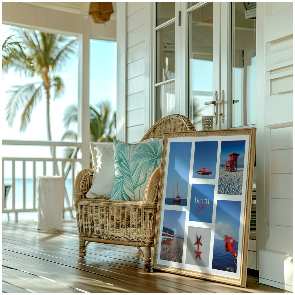 Affiche digitale Mer & Plage - Collection Beach Vibes N° 34