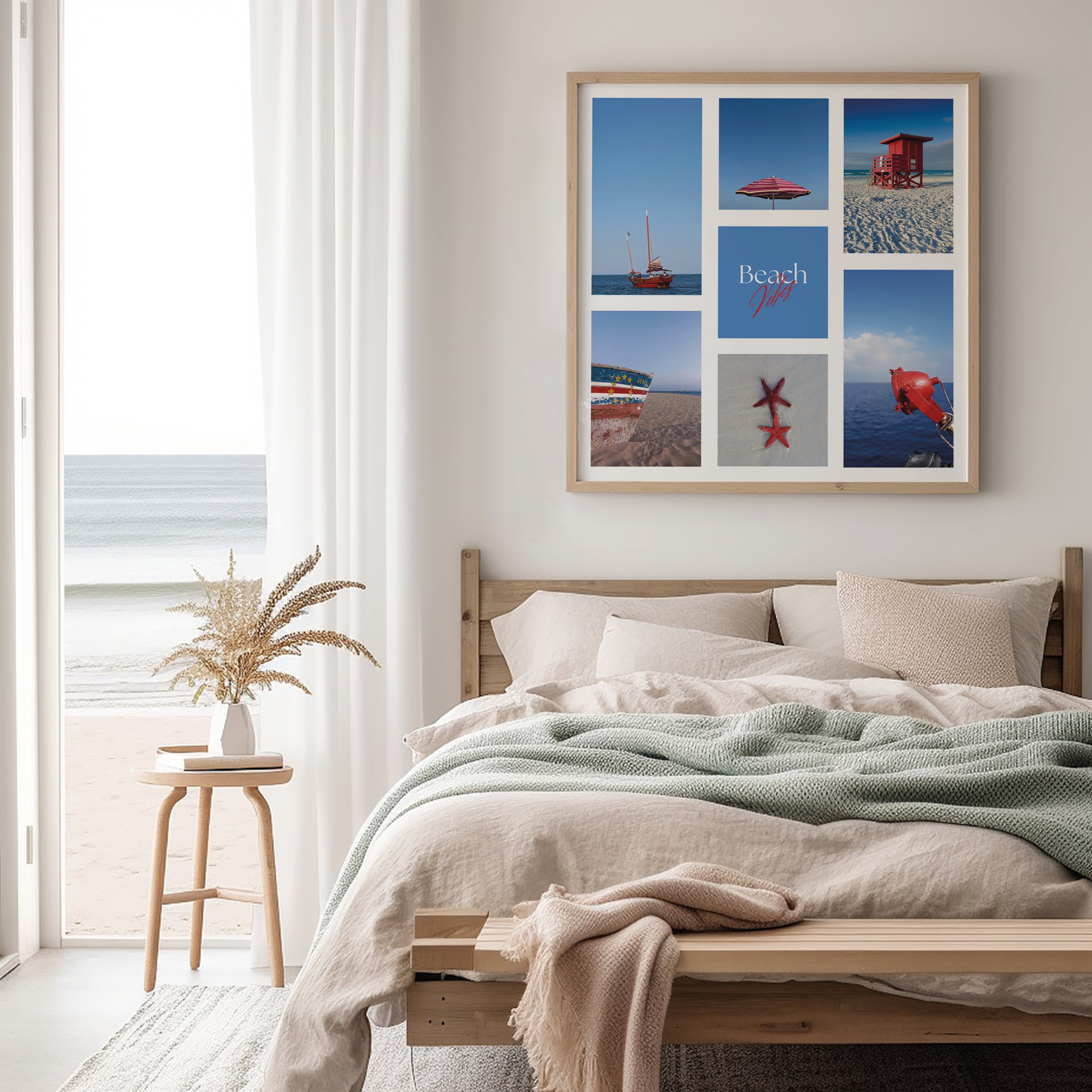 Póster digital Mar & Playa - Colección Beach Vibes N° 1