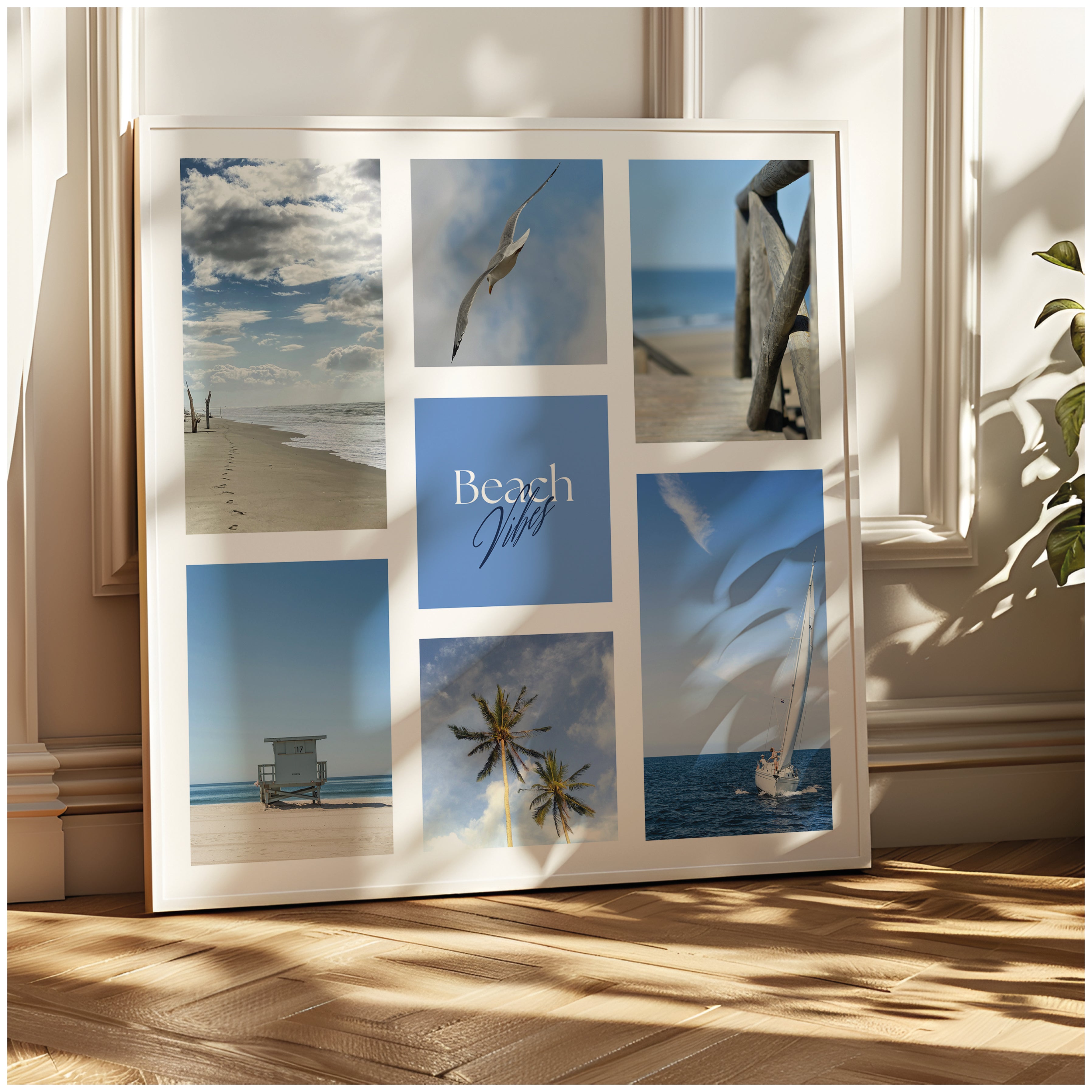 Póster digital Mar & Playa - Colección Beach Vibes N° 1