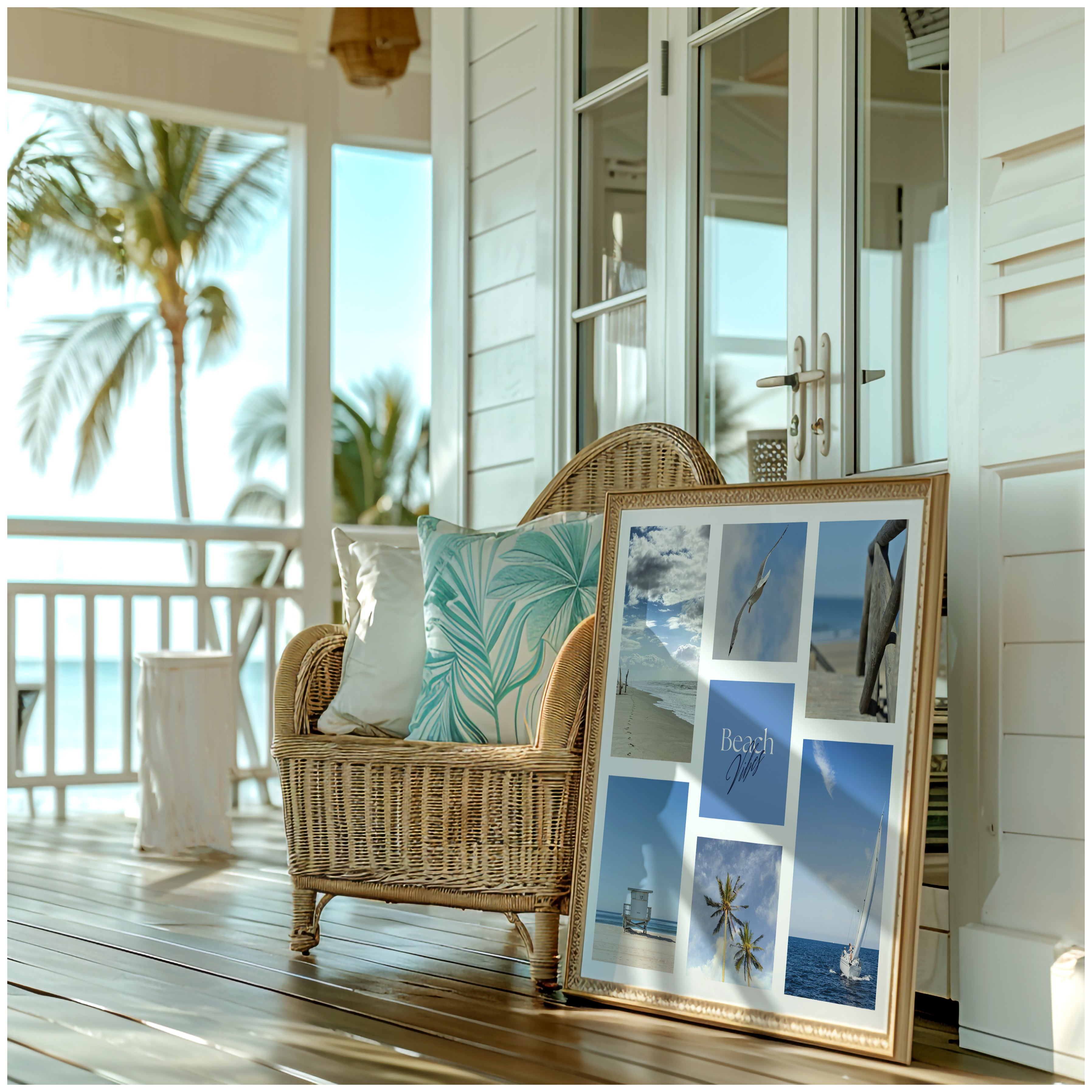 Affiche digitale Mer & Plage - Collection Beach Vibes N° 35