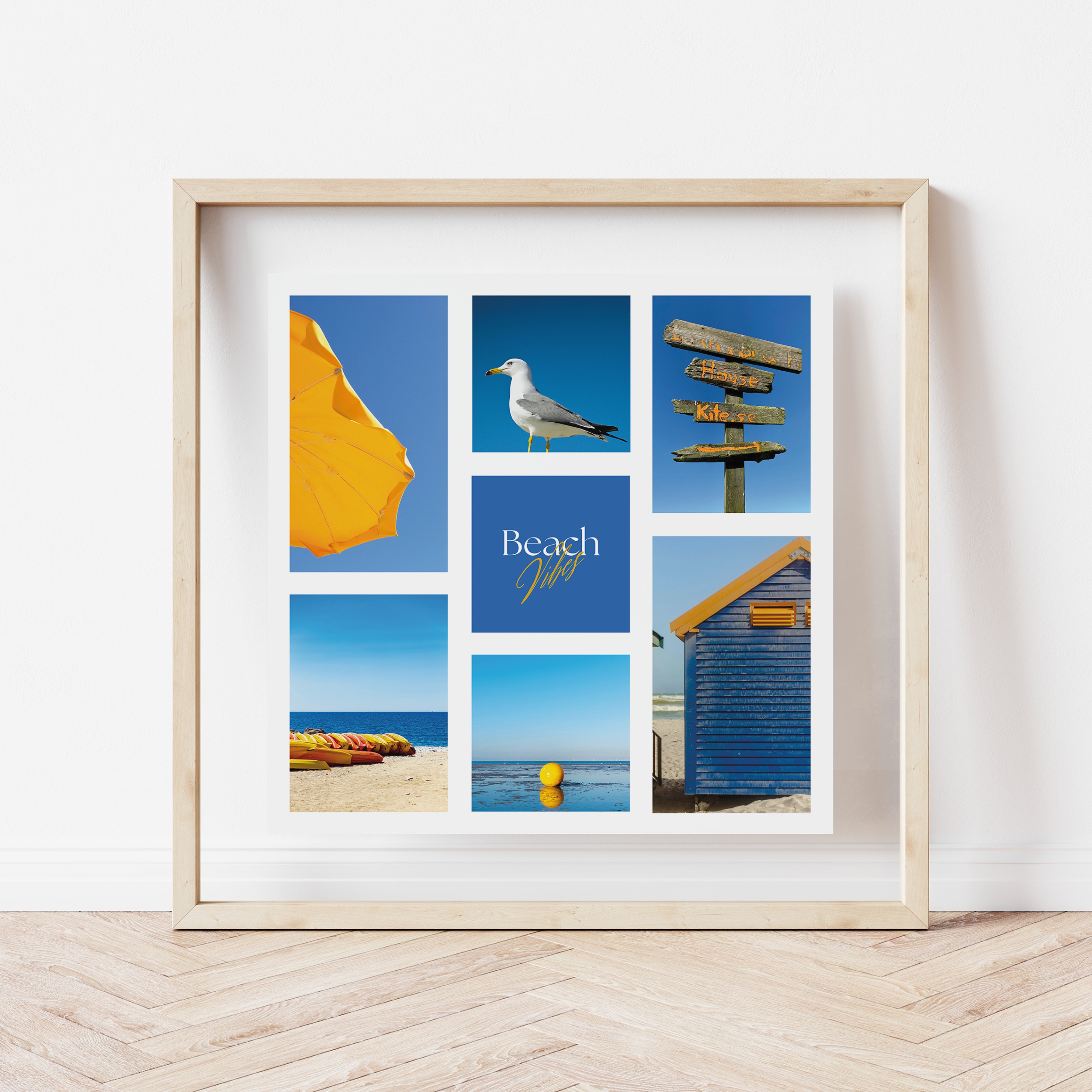 Póster digital Mar & Playa - Colección Beach Vibes N° 1