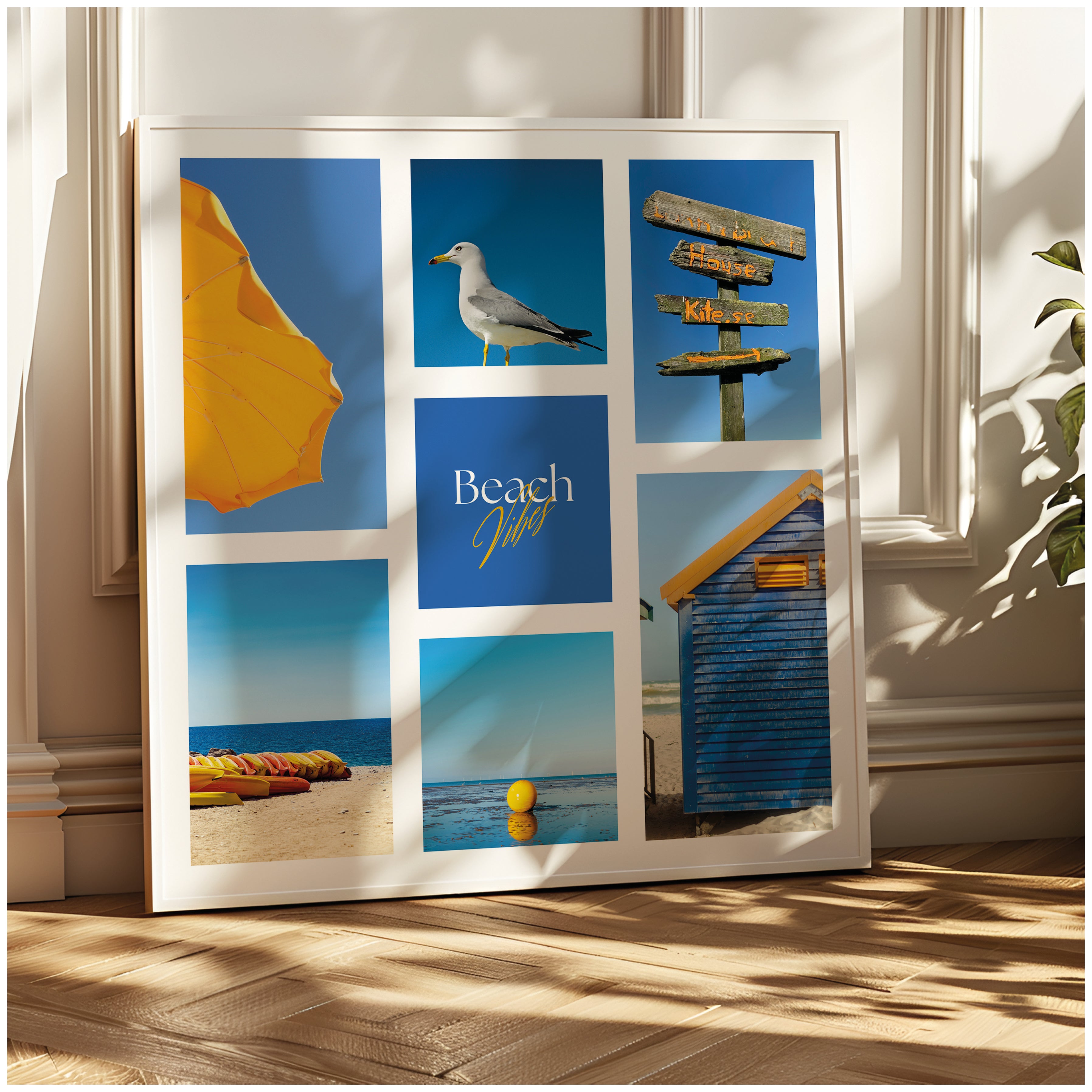 Póster digital Mar & Playa - Colección Beach Vibes N° 1