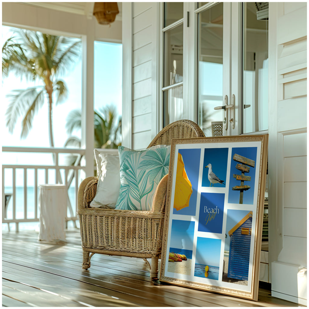 Affiche digitale Mer & Plage - Collection Beach Vibes N° 36
