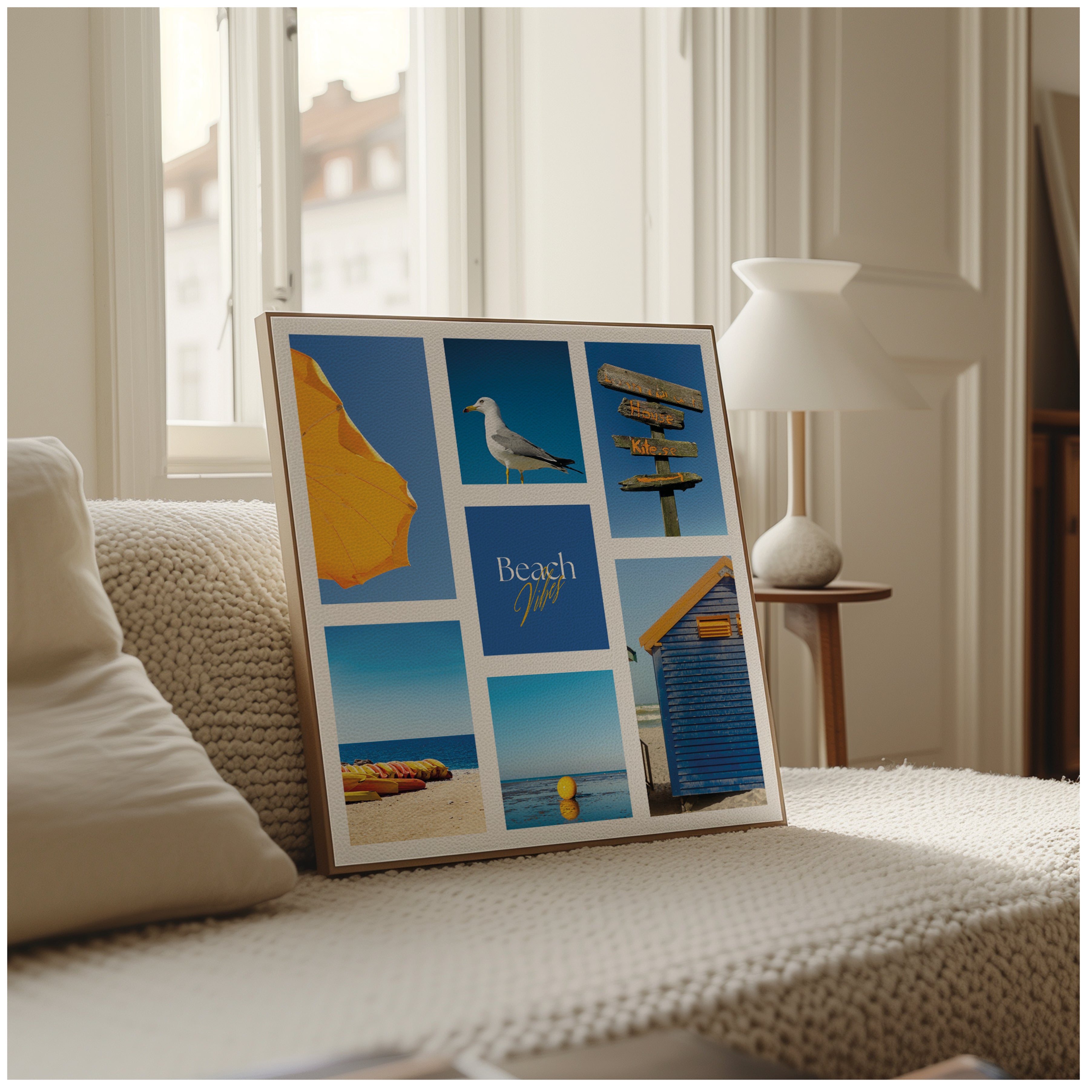 Póster digital Mar & Playa - Colección Beach Vibes N° 1