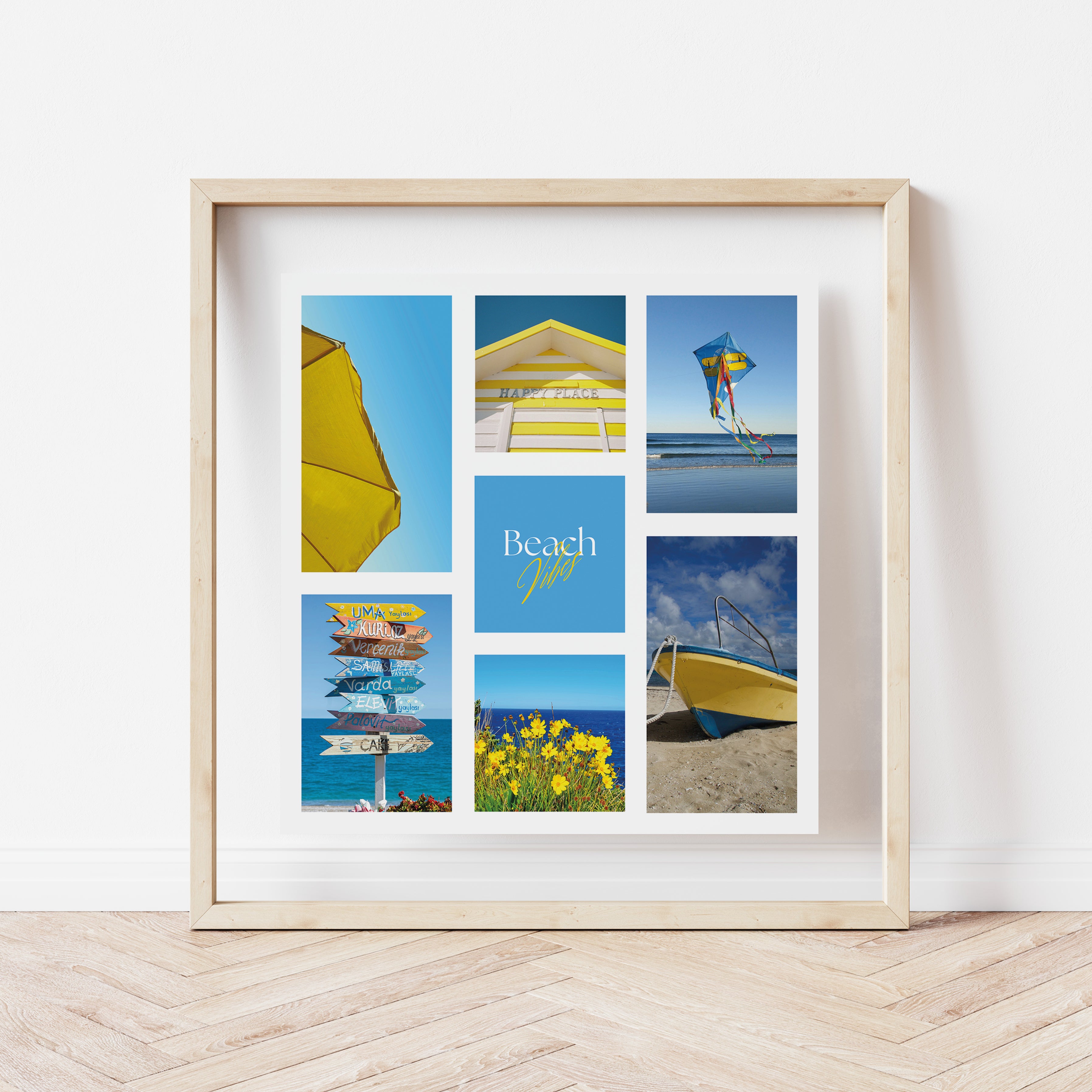 Póster digital Mar & Playa - Colección Beach Vibes N° 1