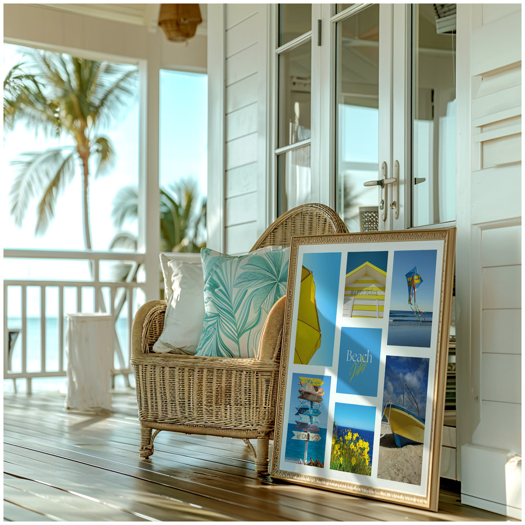 Affiche digitale Mer & Plage - Collection Beach Vibes N° 37
