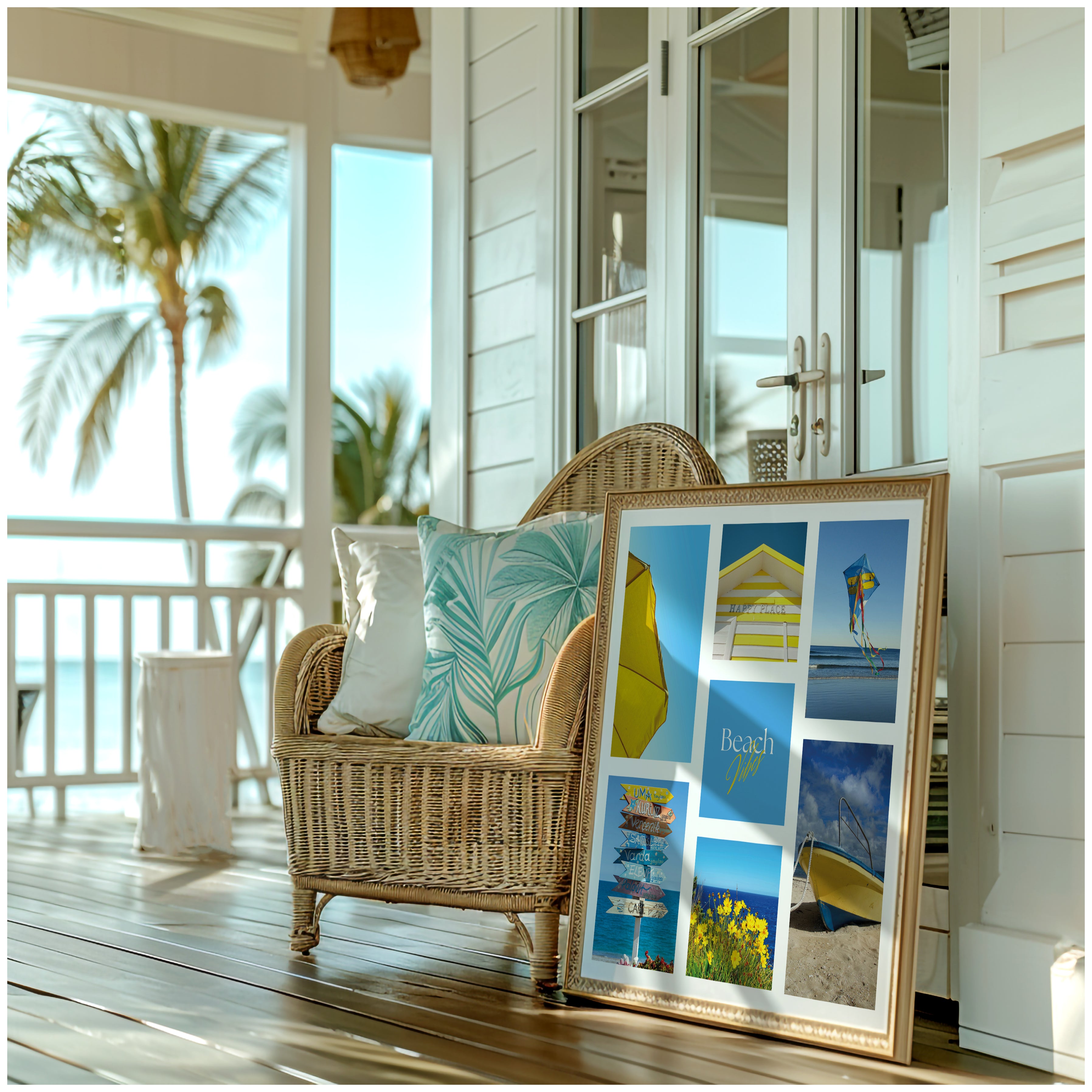 Affiche digitale Mer & Plage - Collection Beach Vibes N° 37